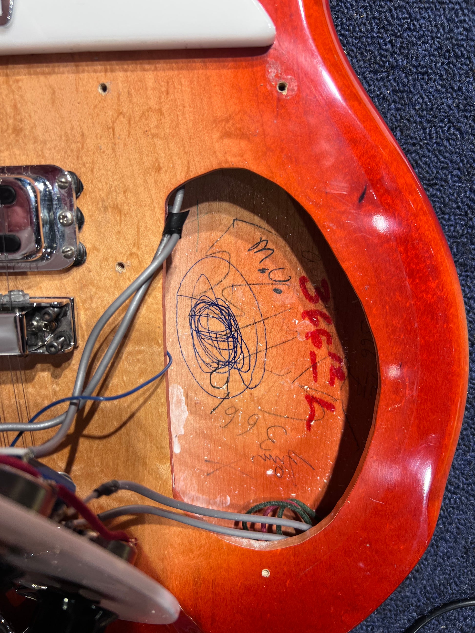 Rickenbacker 336/12 Fireglo 1967 Electric Guitars