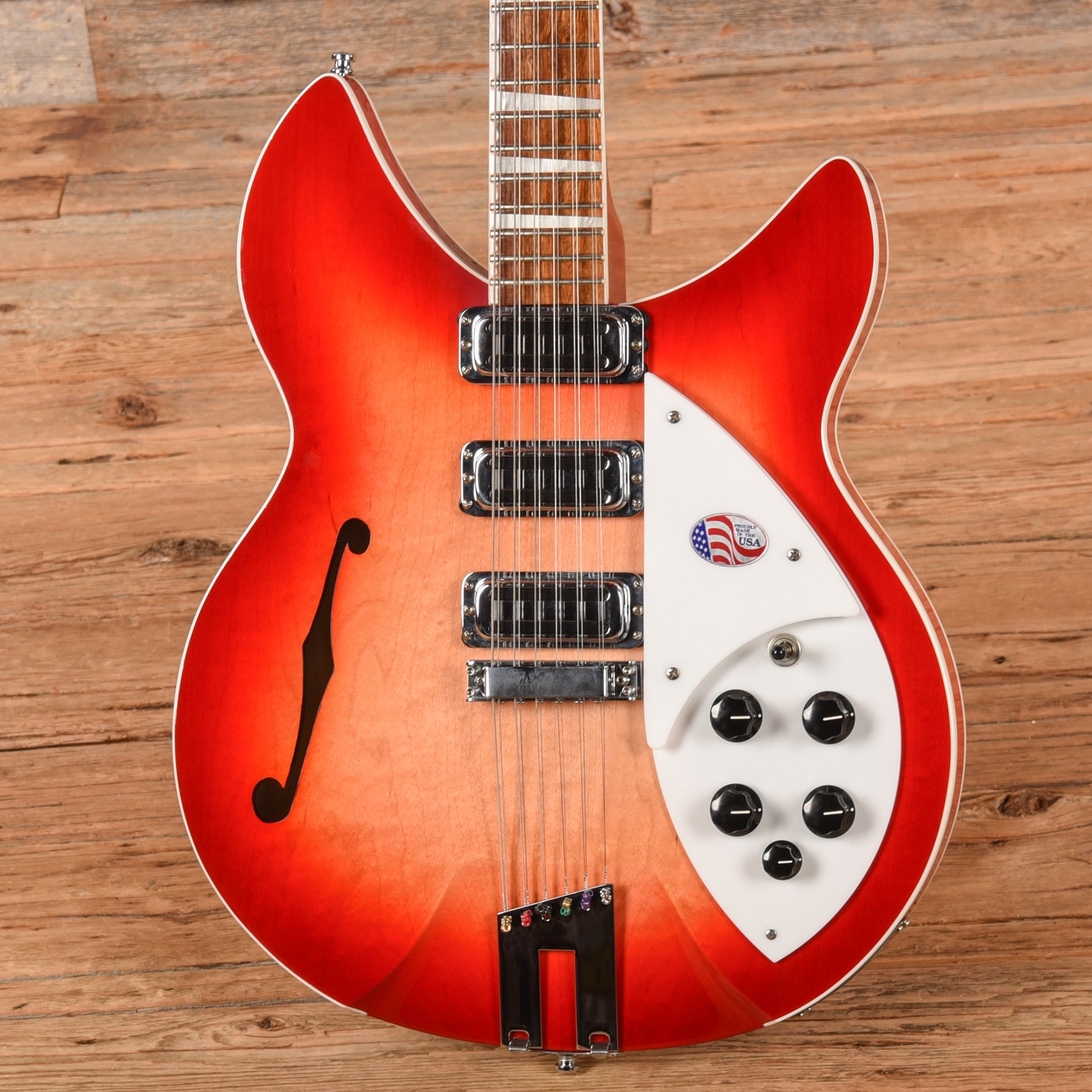 Rickenbacker 1993 Plus Fireglo 2017 Electric Guitars / Semi-Hollow