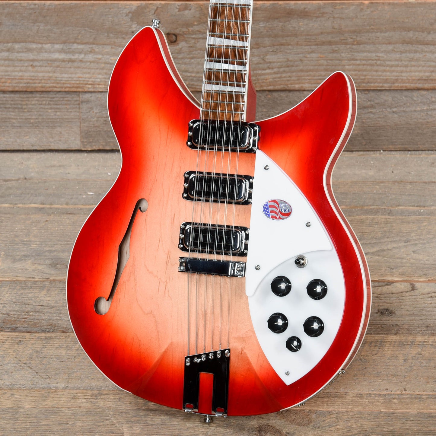 Rickenbacker 1993Plus 12-String Fireglo Electric Guitars / Semi-Hollow