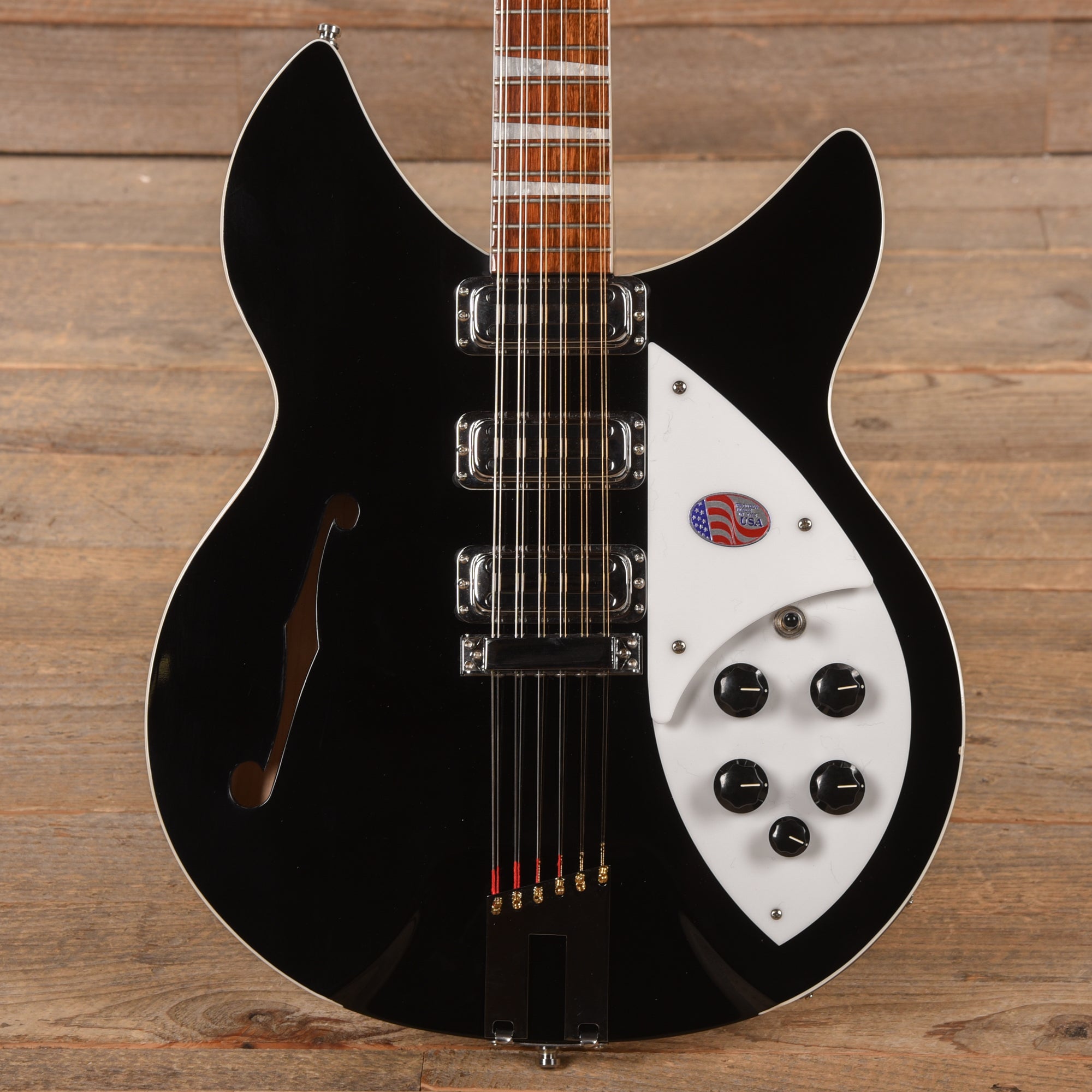 Rickenbacker 1993Plus 12-String Jetglo Electric Guitars / Semi-Hollow
