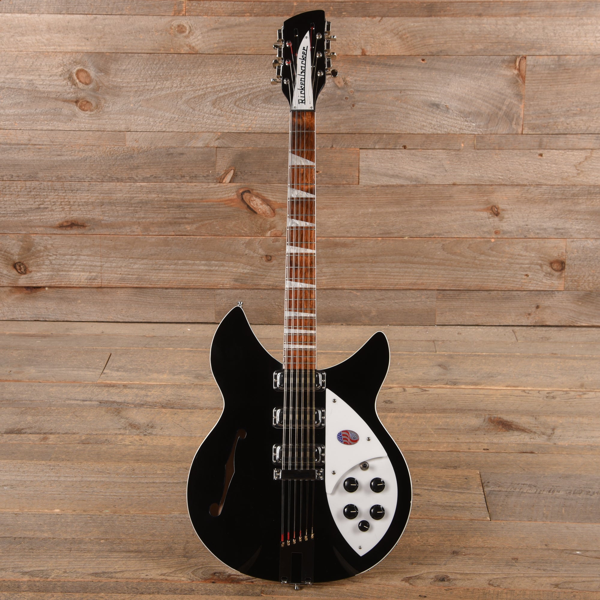 Rickenbacker 1993Plus 12-String Jetglo Electric Guitars / Semi-Hollow