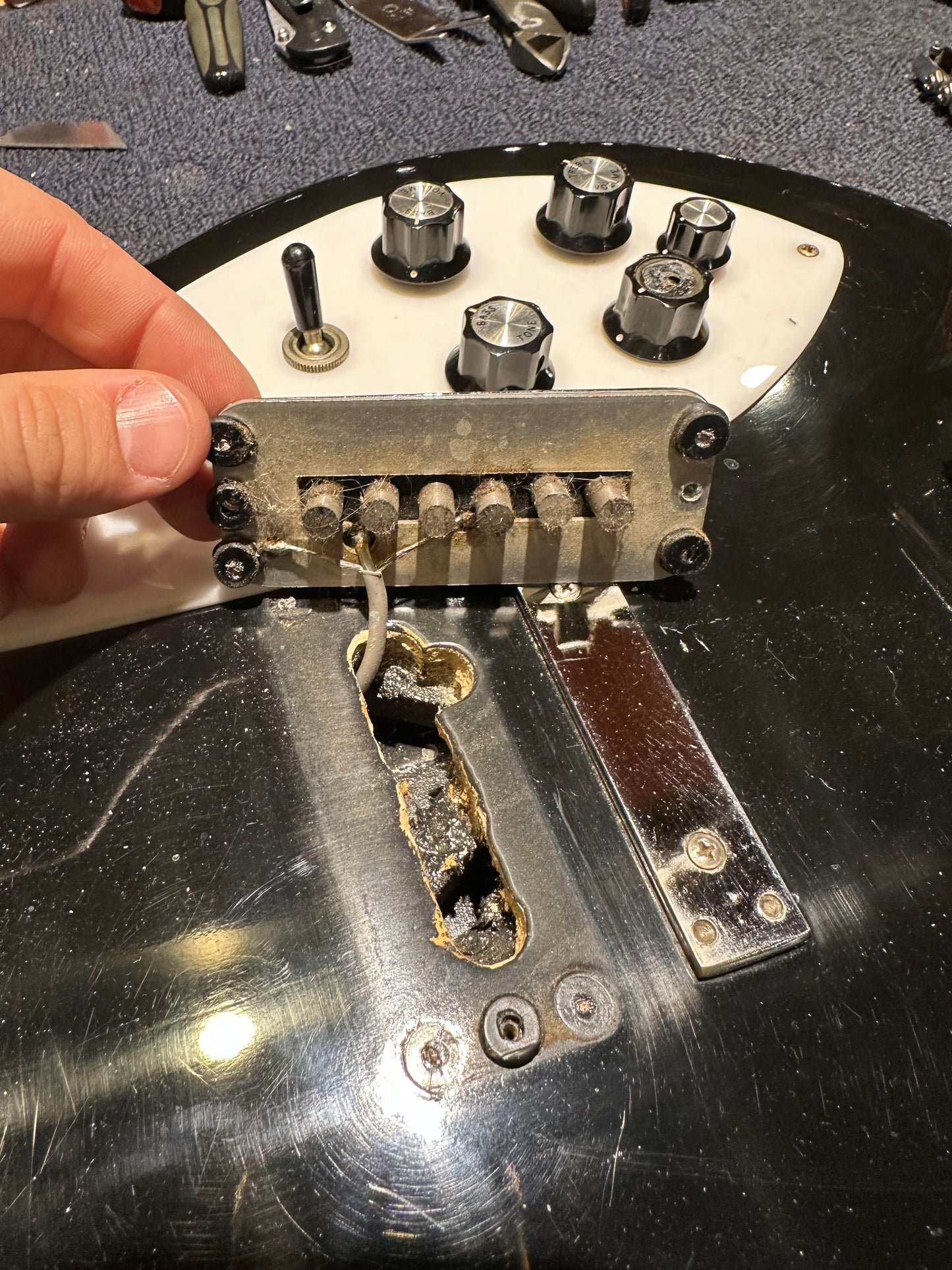 Rickenbacker 335 Jetglo 1966 Electric Guitars / Semi-Hollow