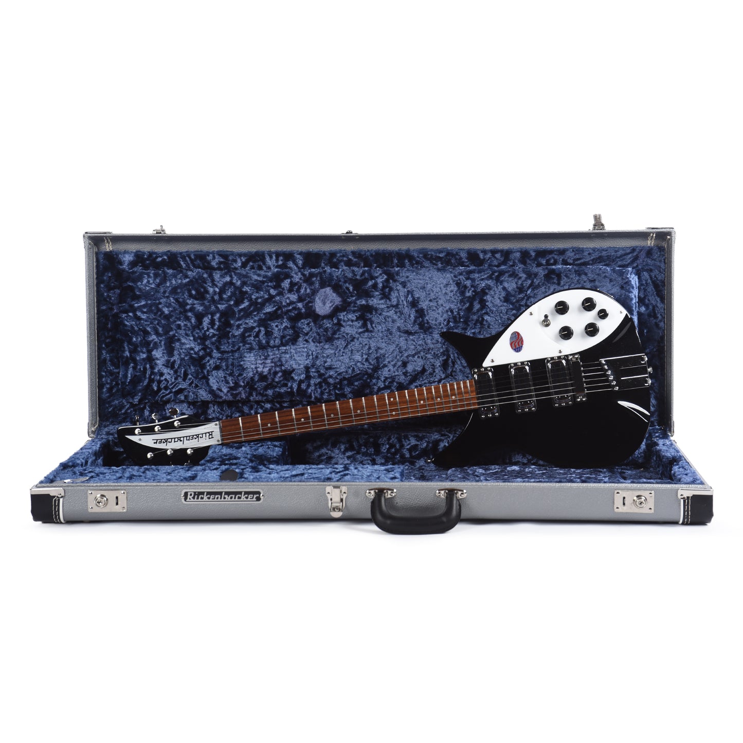 Rickenbacker 350V63 'Liverpool' Jetglo Electric Guitars / Semi-Hollow