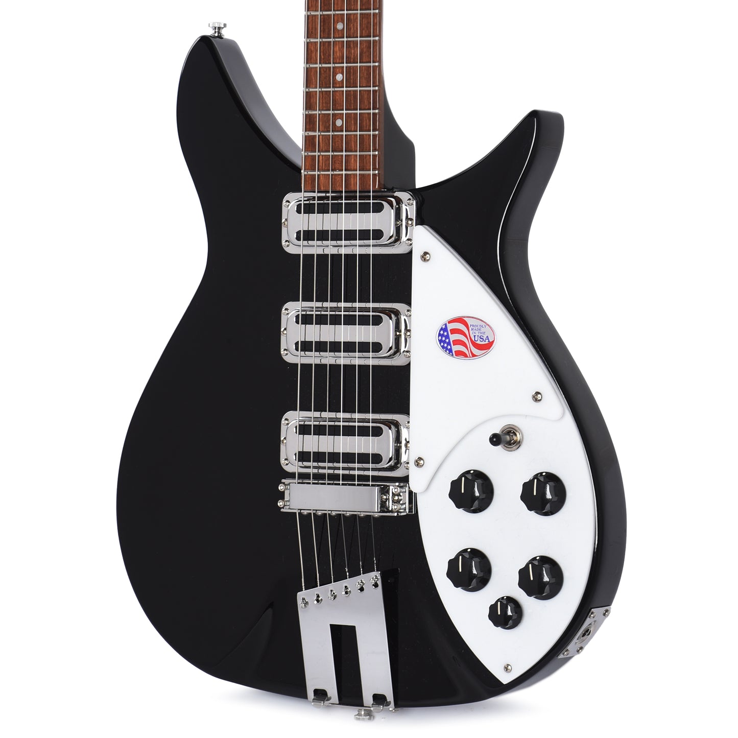 Rickenbacker 350V63 'Liverpool' Jetglo Electric Guitars / Semi-Hollow