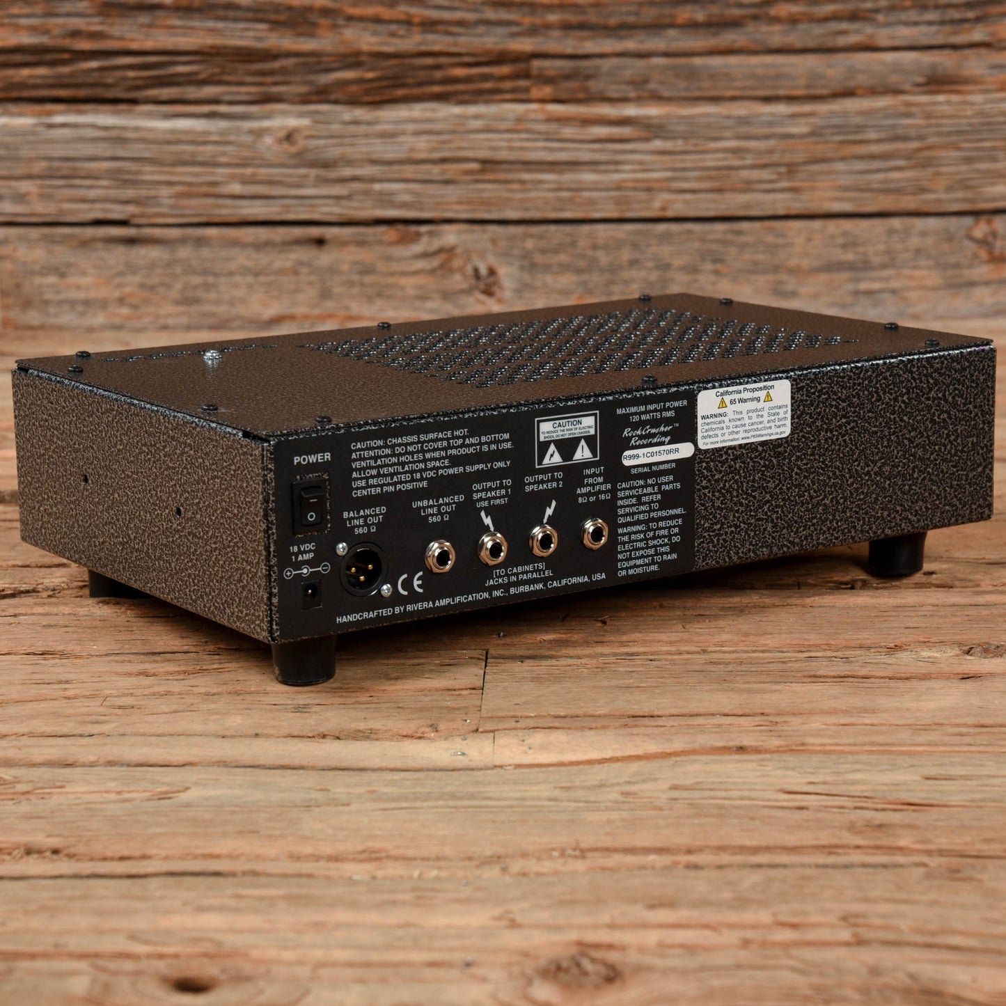 Rivera Rock Crusher Recording Amps / Amp Attenuators