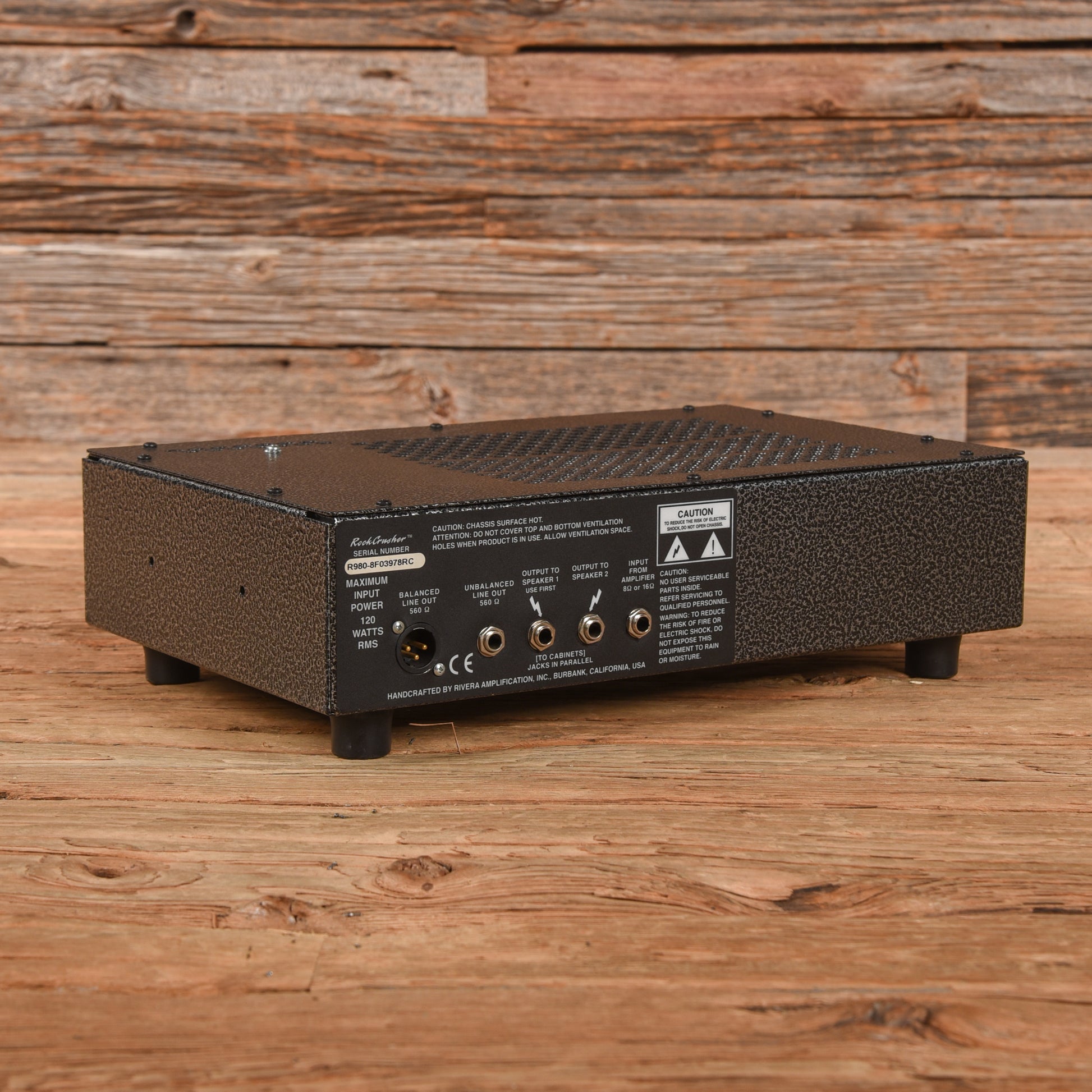 Rivera RockCrusher Power Attenuator and Load Box Amps / Amp Attenuators