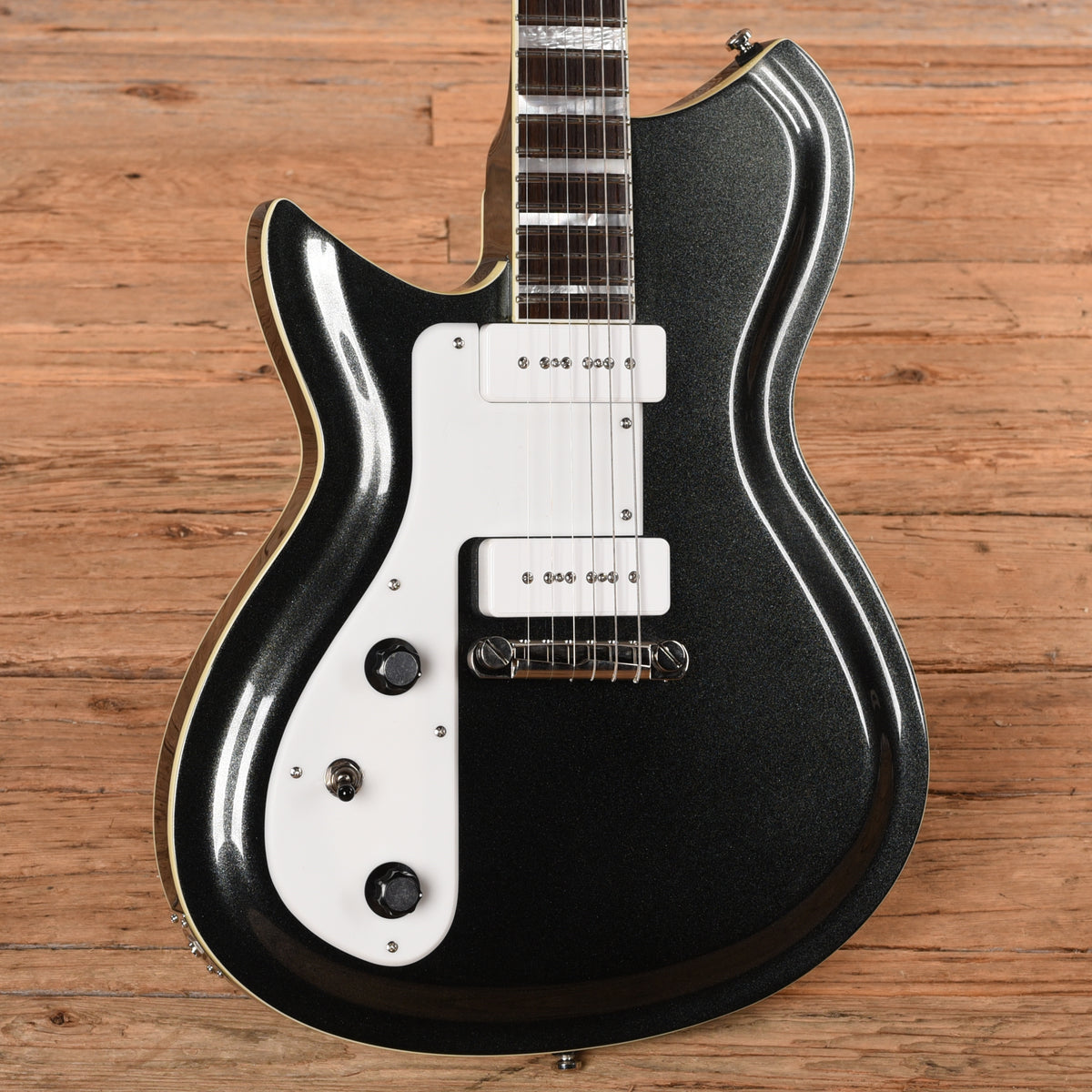 Rivolta by Novo Combinata Standard Black Toro Metallic 2017 LEFTY Electric Guitars