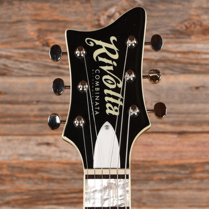 Rivolta by Novo Combinata Standard Black Toro Metallic 2017 LEFTY Electric Guitars