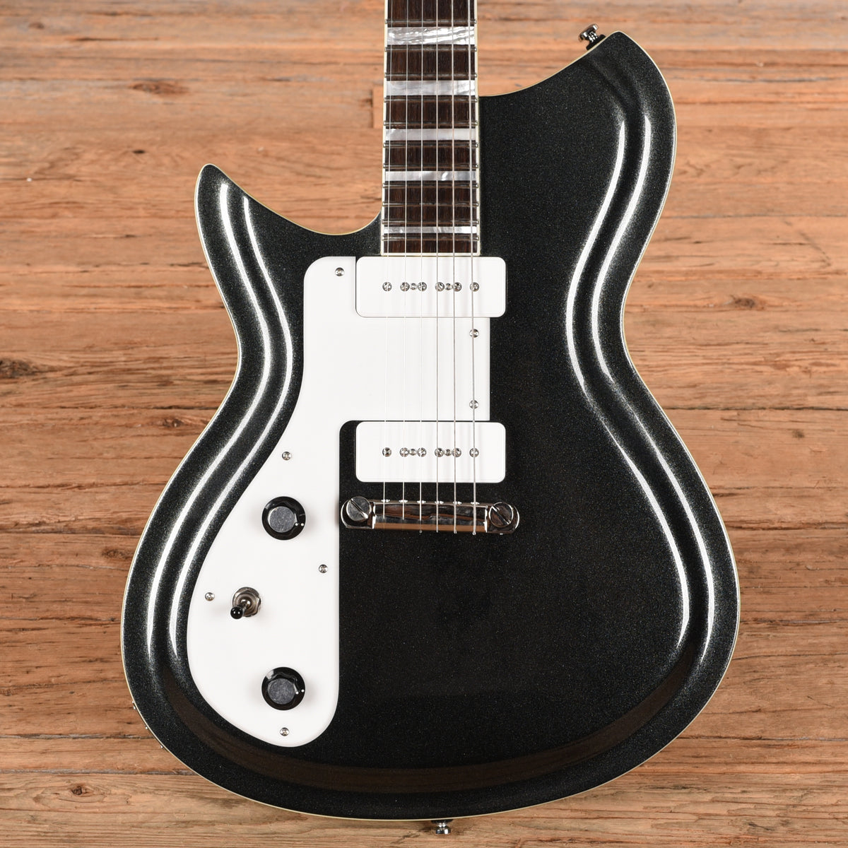 Rivolta by Novo Combinata Standard Black Toro Metallic 2017 LEFTY Electric Guitars