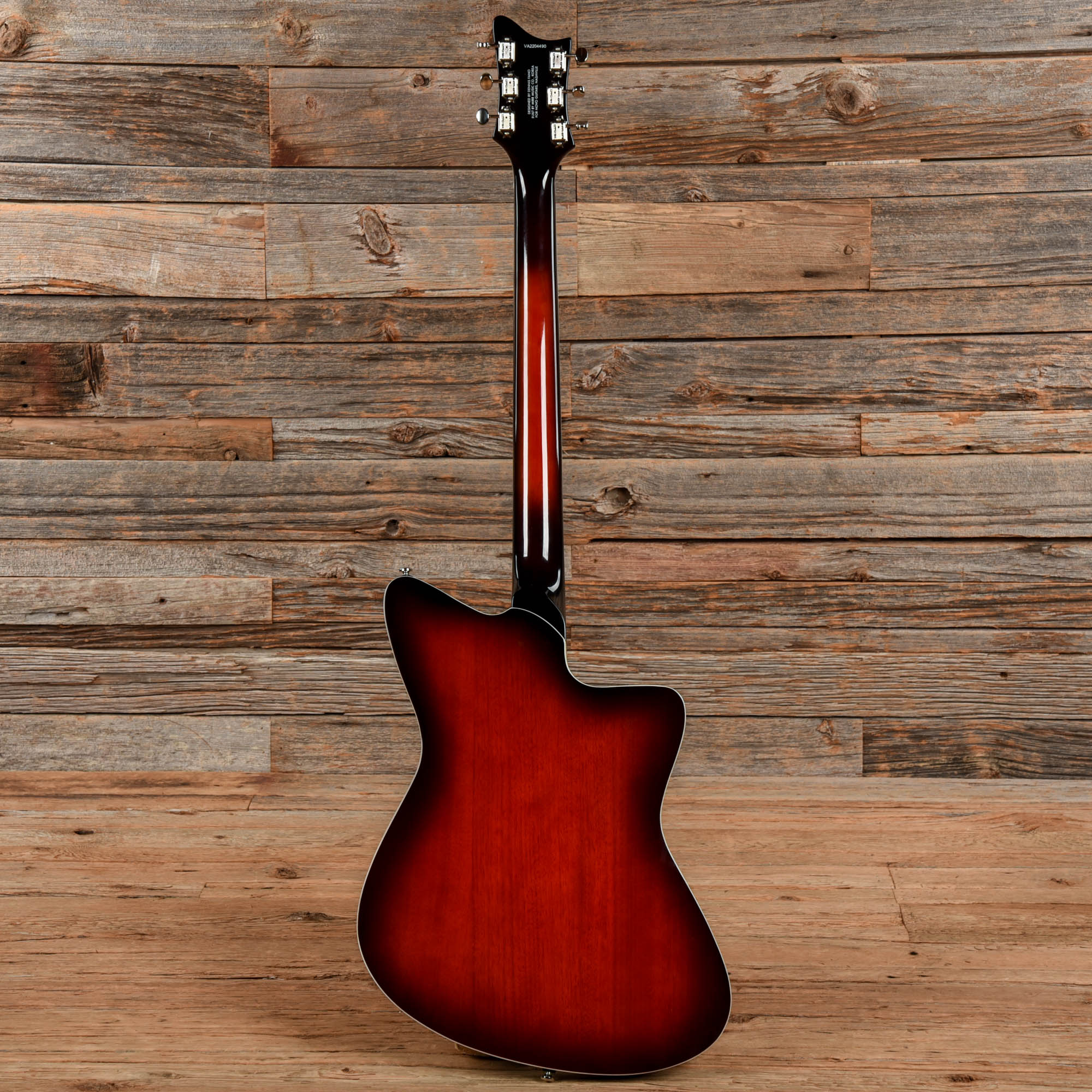 Rivolta by Novo Mondata Baritone Sunburst  LEFTY Electric Guitars / Solid Body