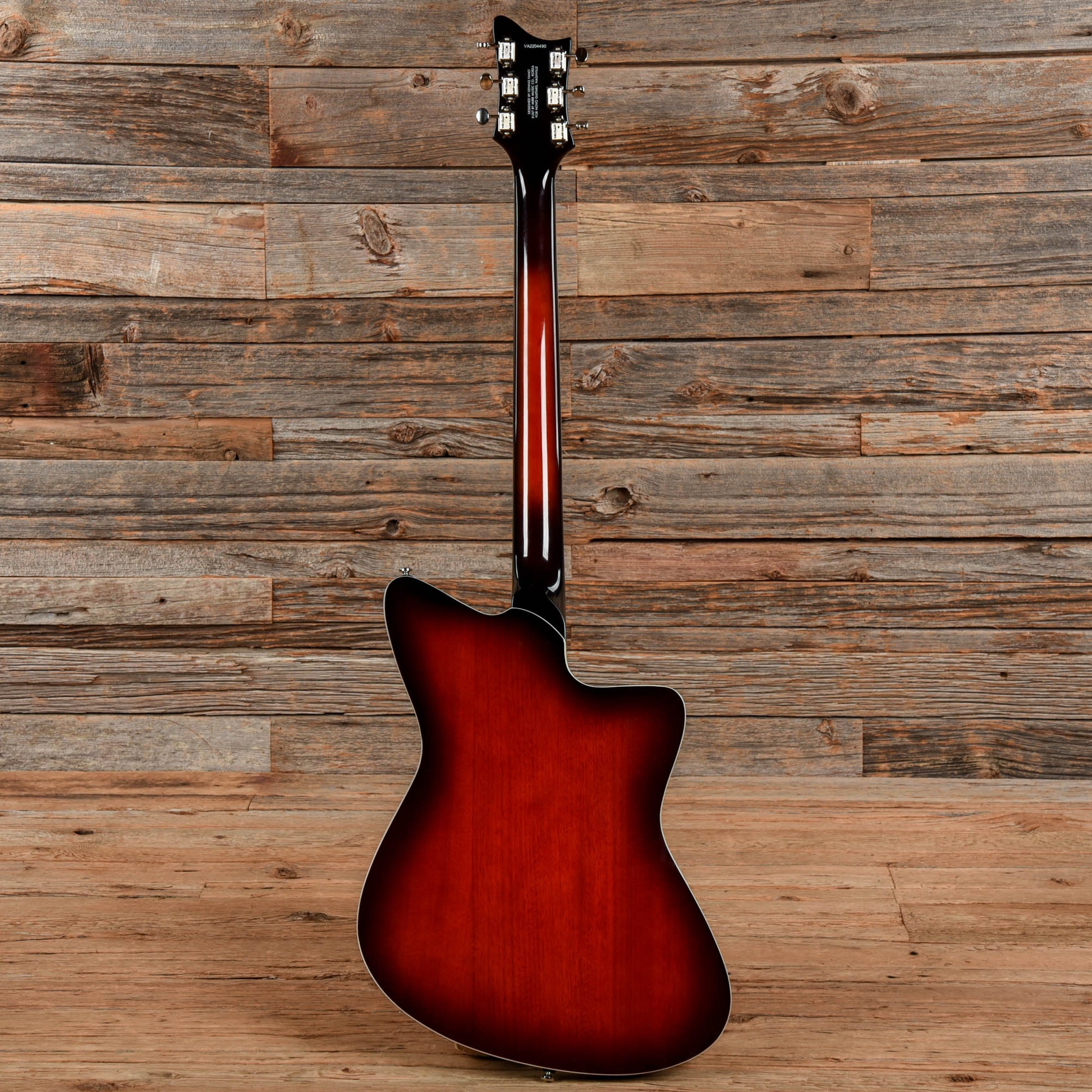 Rivolta by Novo Mondata Baritone Sunburst  LEFTY Electric Guitars / Solid Body