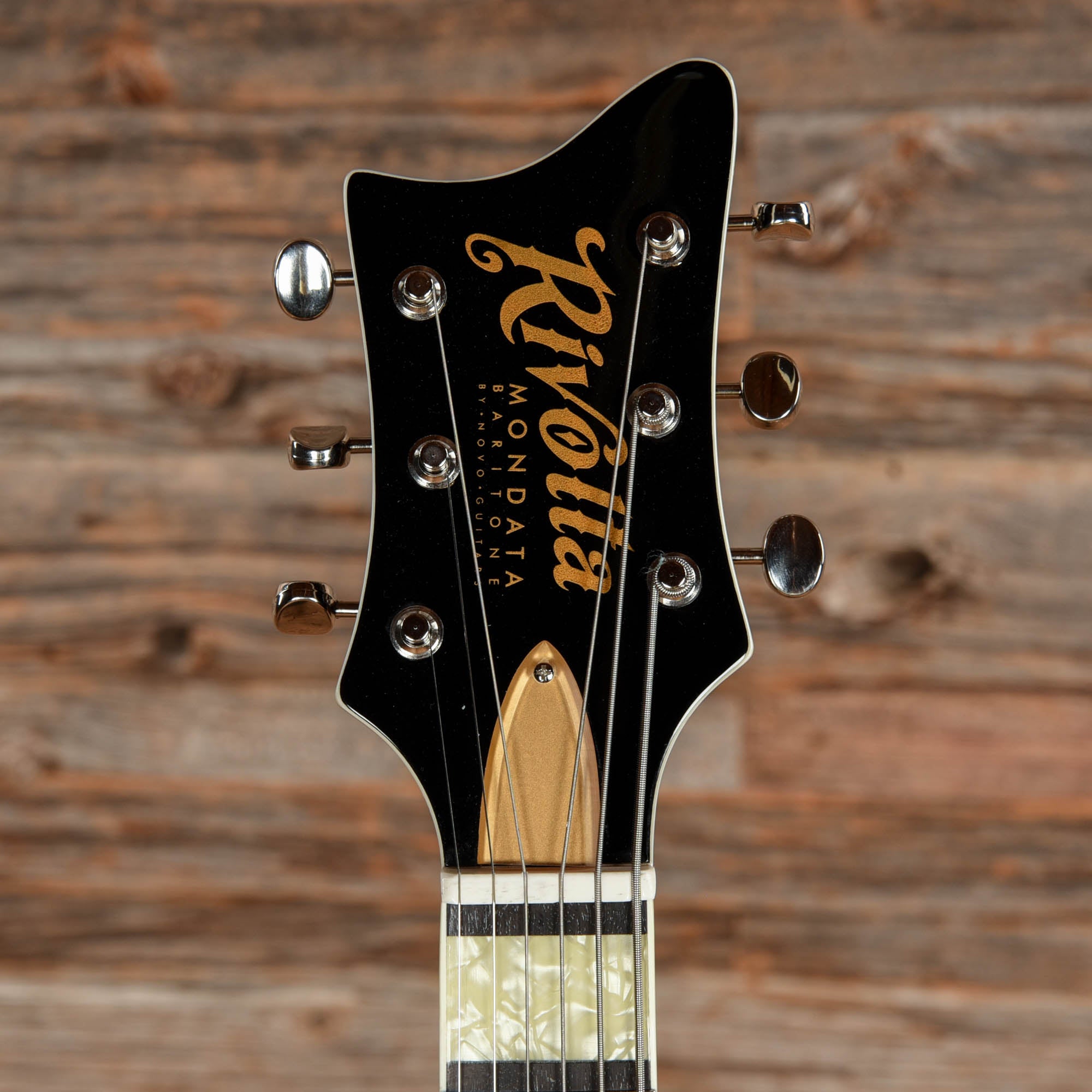 Rivolta by Novo Mondata Baritone Sunburst  LEFTY Electric Guitars / Solid Body