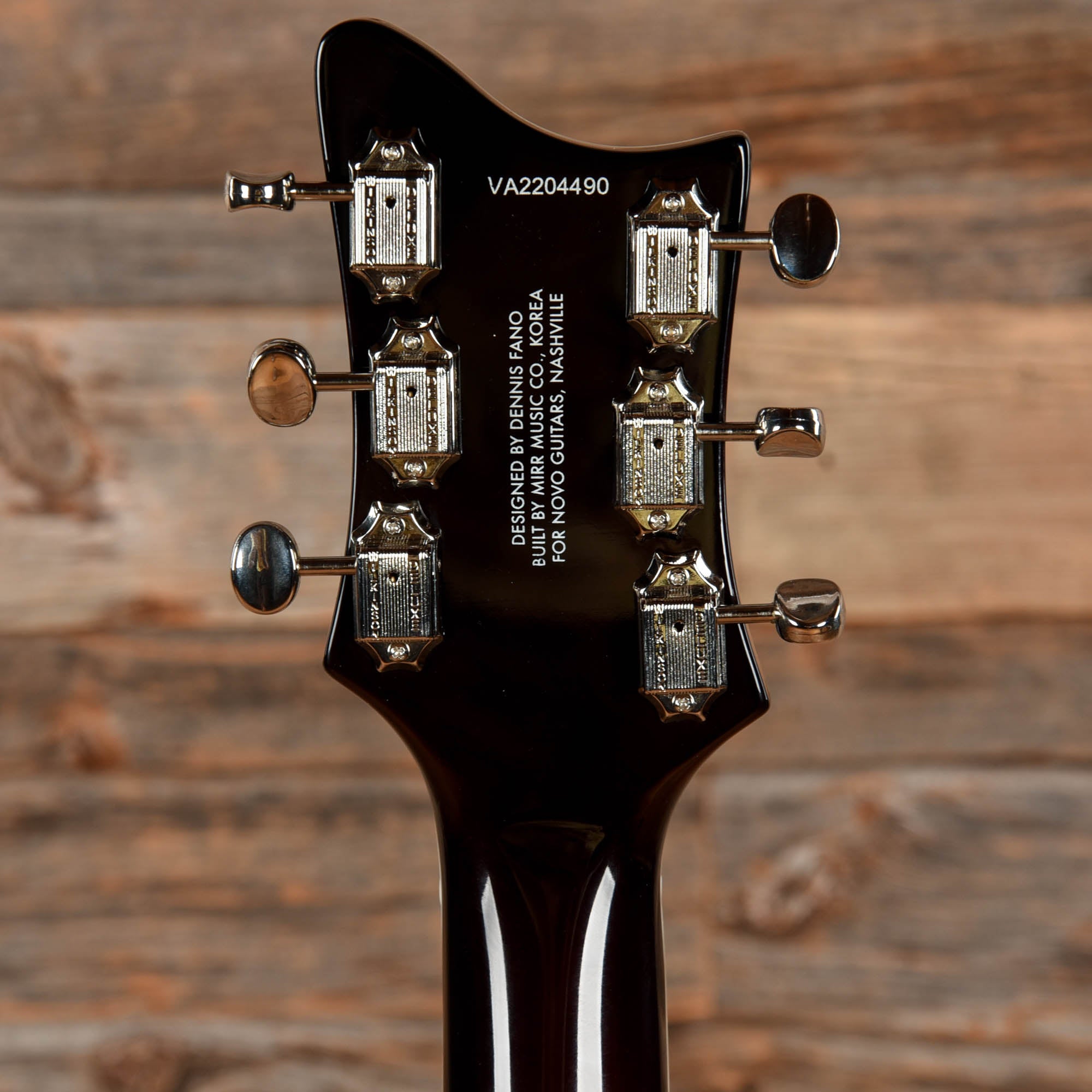 Rivolta by Novo Mondata Baritone Sunburst  LEFTY Electric Guitars / Solid Body