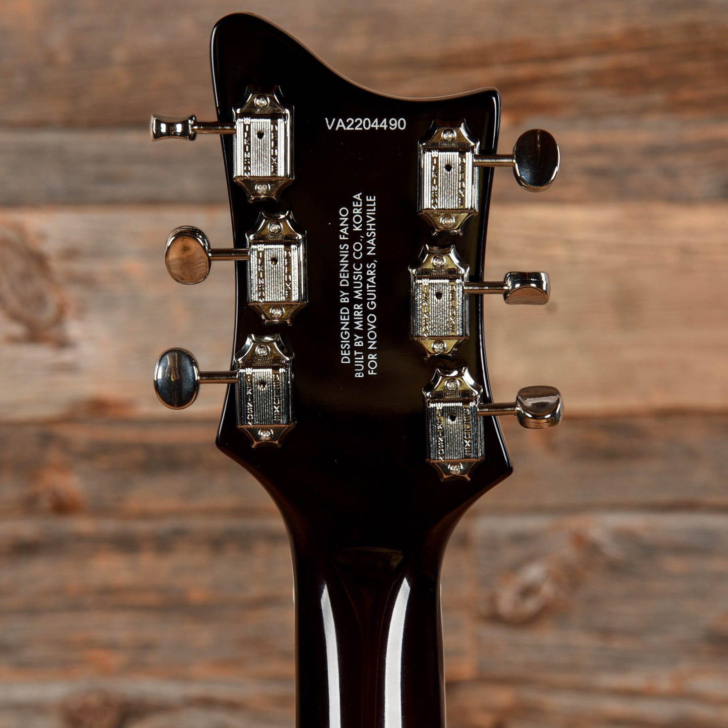 Rivolta by Novo Mondata Baritone Sunburst  LEFTY Electric Guitars / Solid Body