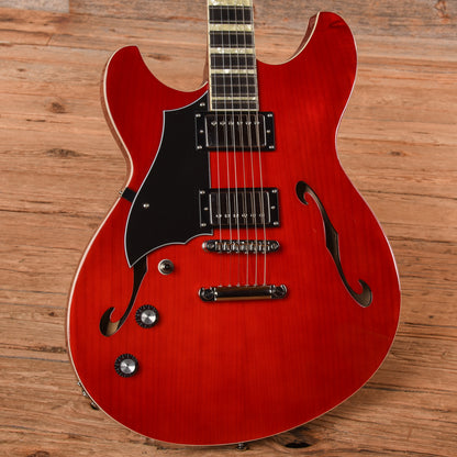 Rivolta by Novo Regata VII Rosso Red  LEFTY Electric Guitars / Solid Body