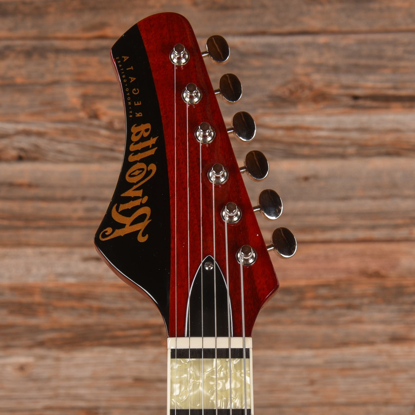 Rivolta by Novo Regata VII Rosso Red  LEFTY Electric Guitars / Solid Body
