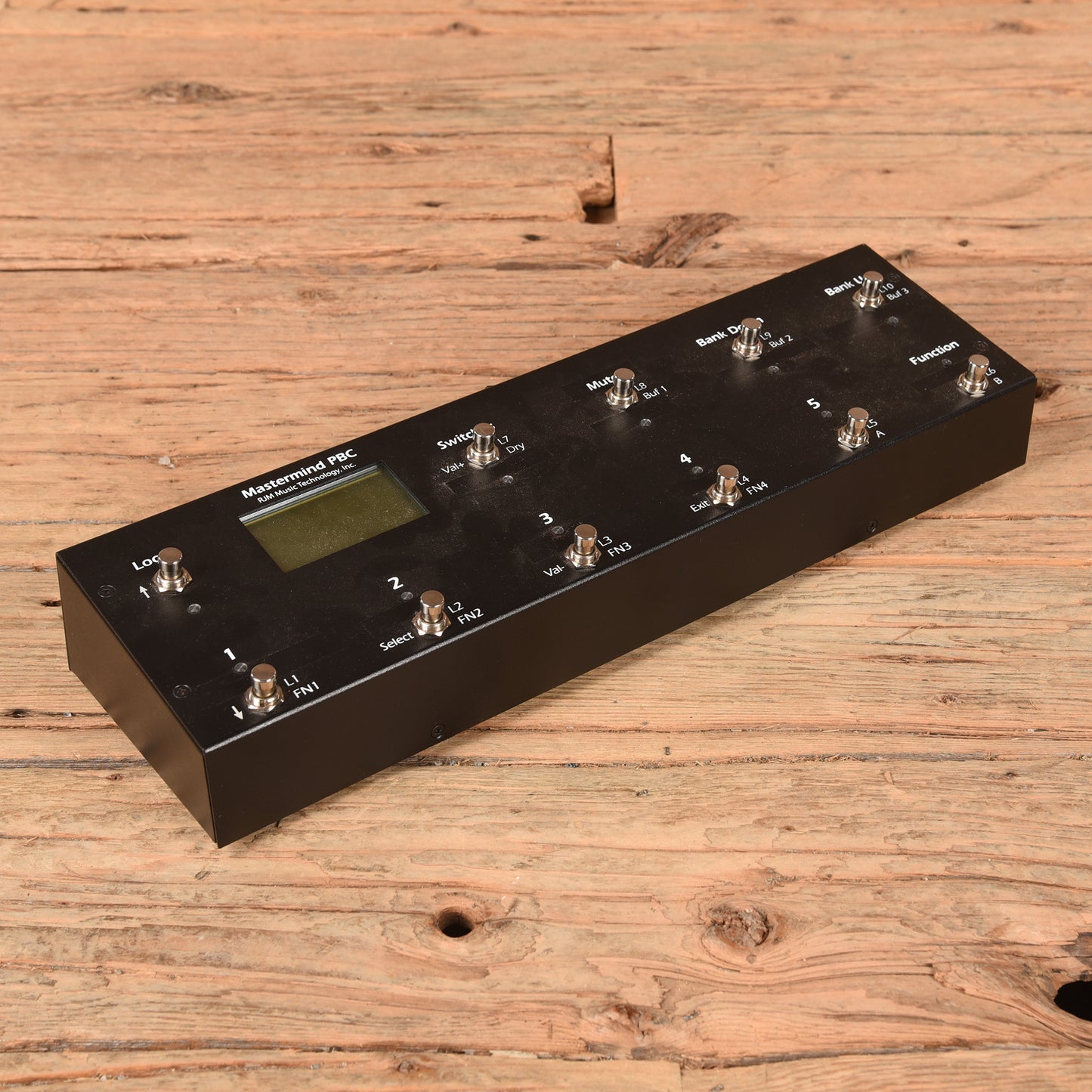 RJM Mastermind PBC 10-Loop Switcher Effects and Pedals / Controllers, Volume and Expression