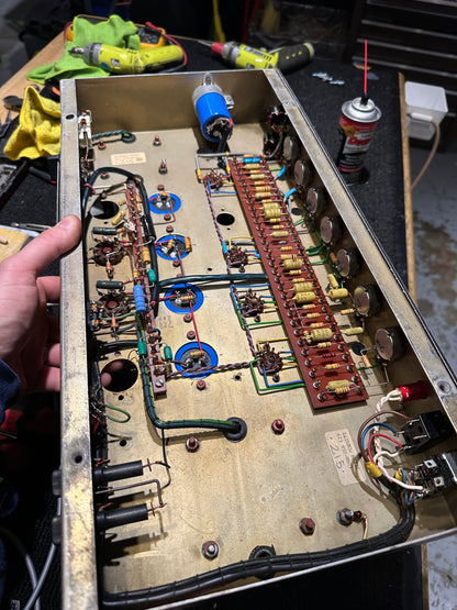 Hiwatt DR-505 50-Watt Guitar Amp Head  1977