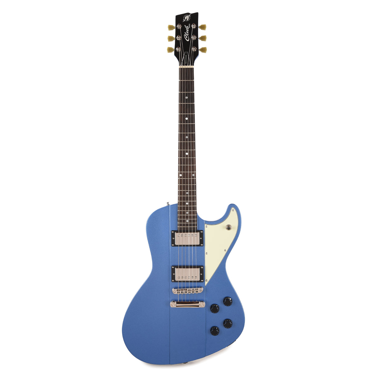 Rock N Roll Relics Club Series Revenge Electric Blue Metallic Electric Guitars