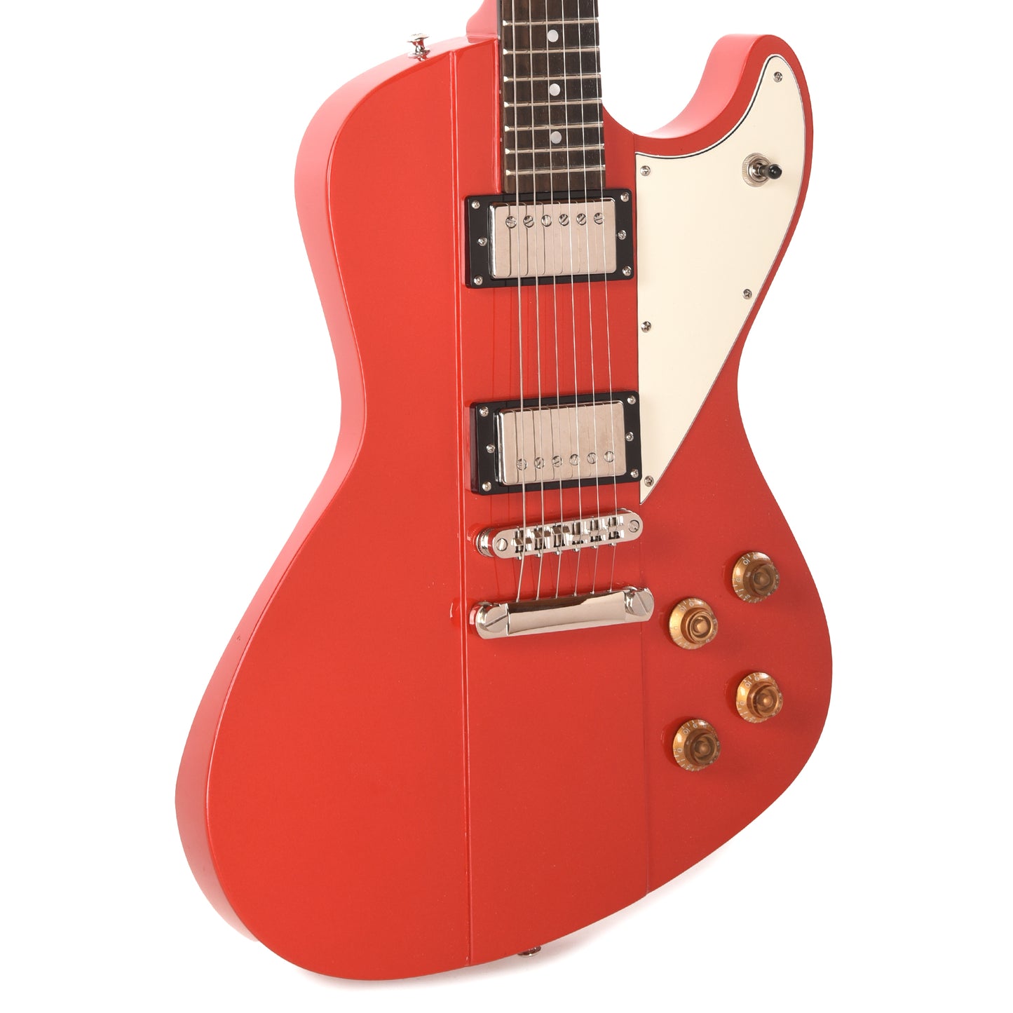 Rock N Roll Relics Club Series Revenge Fire Red Metallic Electric Guitars
