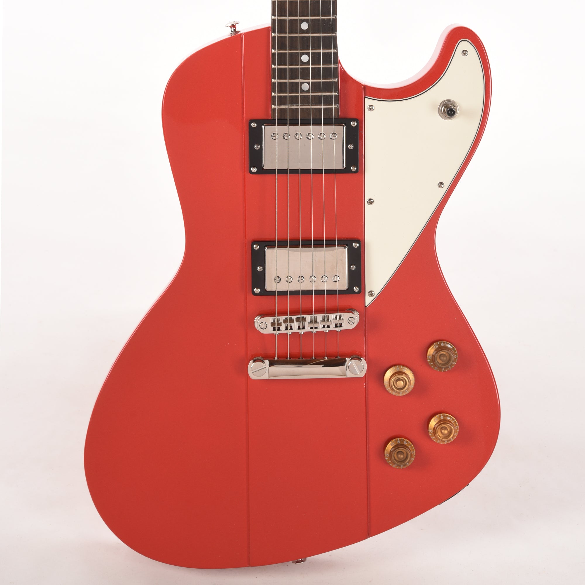 Rock N Roll Relics Club Series Revenge Fire Red Metallic Electric Guitars