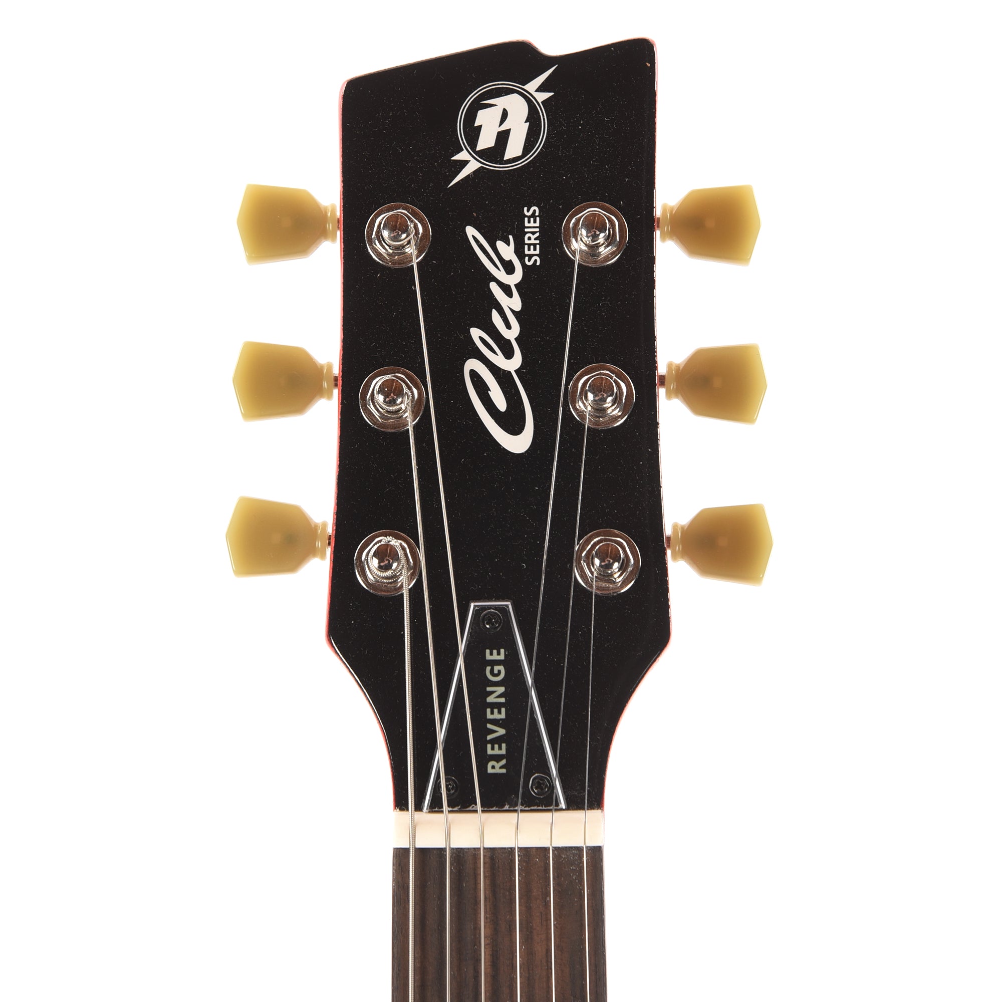 Rock N Roll Relics Club Series Revenge Fire Red Metallic Electric Guitars