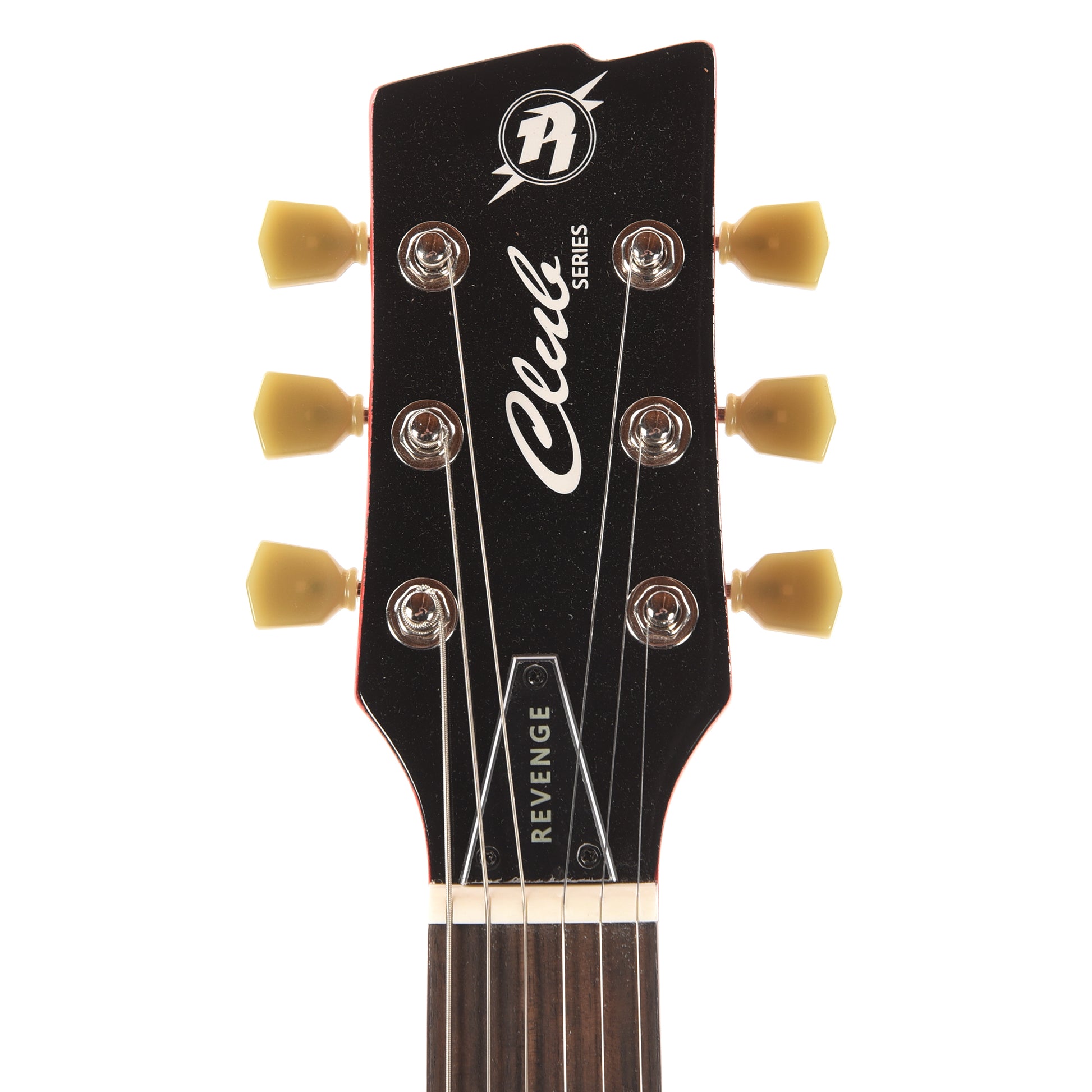 Rock N Roll Relics Club Series Revenge Fire Red Metallic Electric Guitars