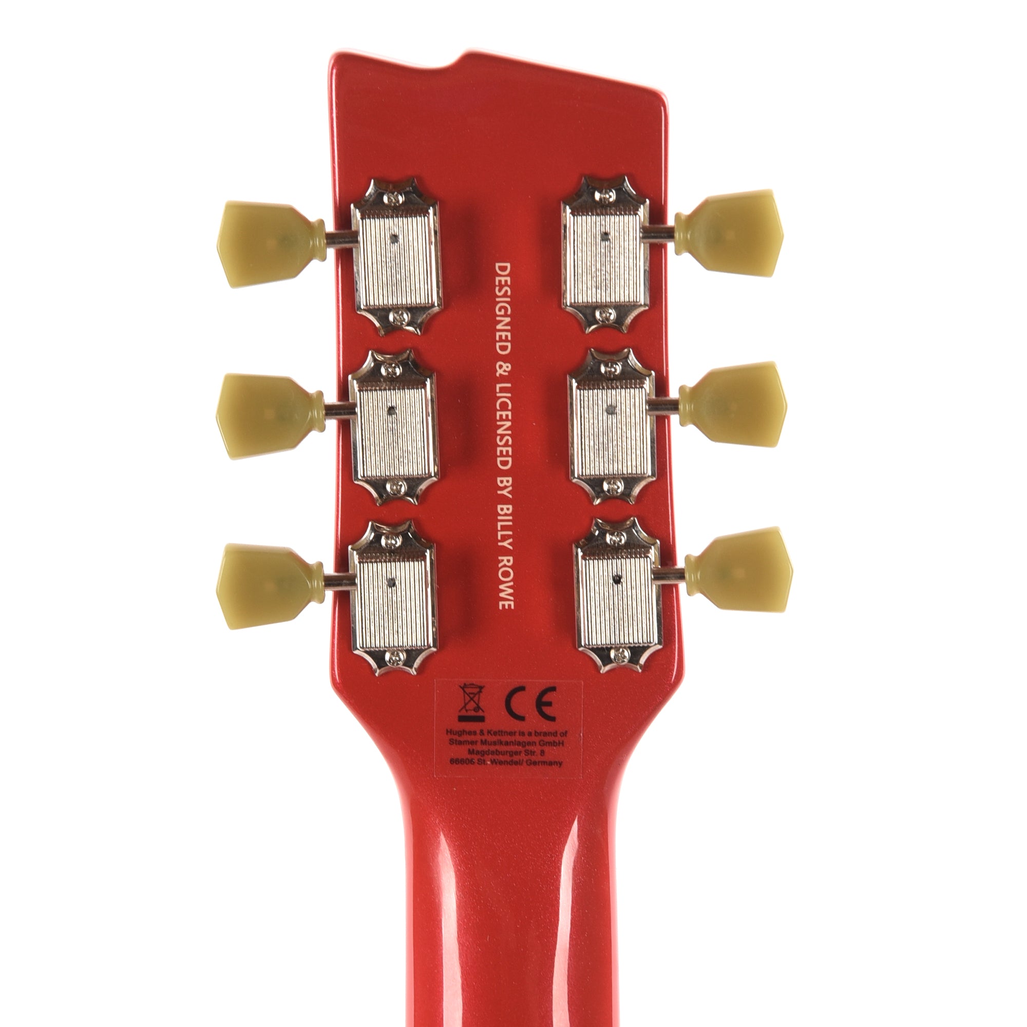 Rock N Roll Relics Club Series Revenge Fire Red Metallic Electric Guitars