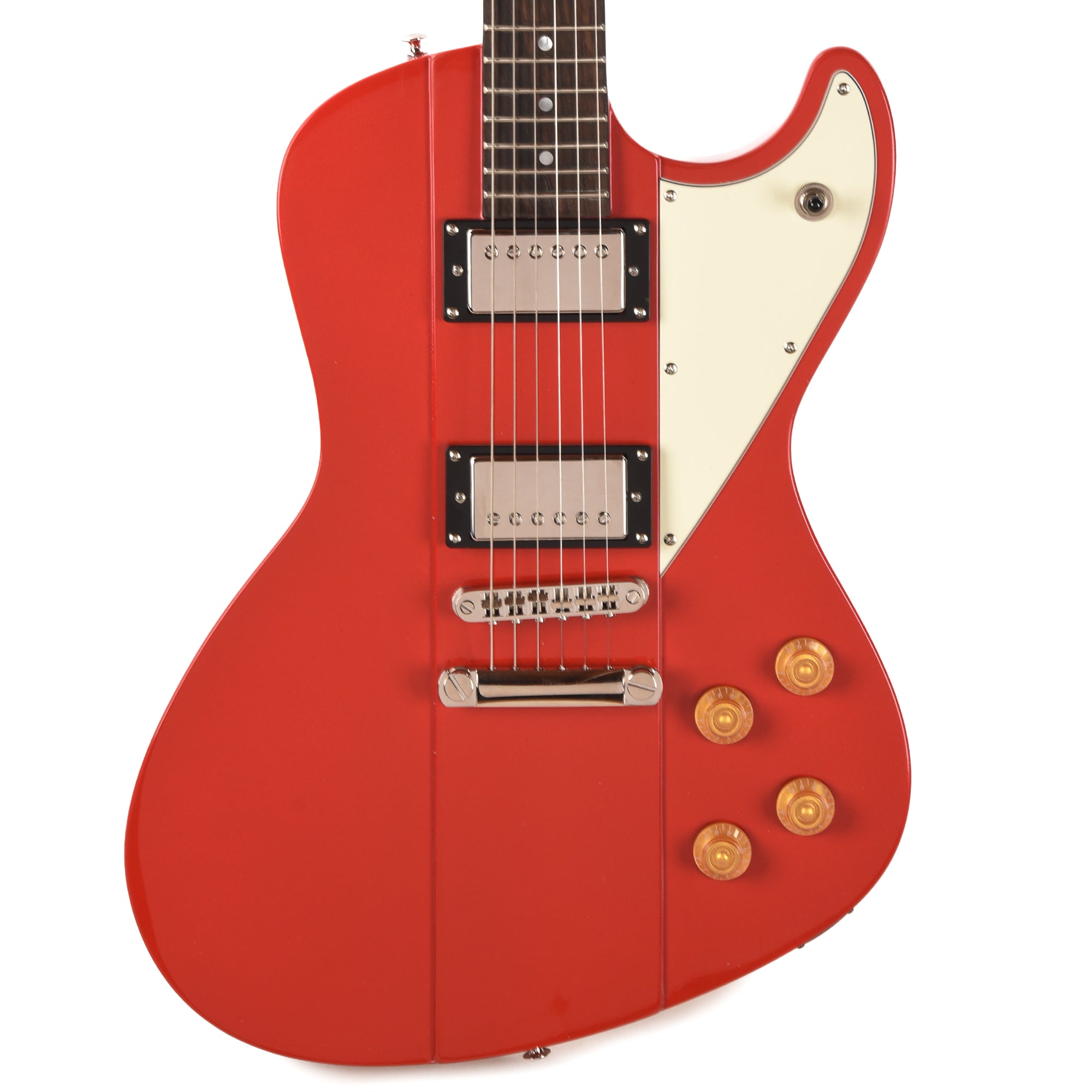 Rock N Roll Relics Club Series Revenge Fire Red Metallic Electric Guitars