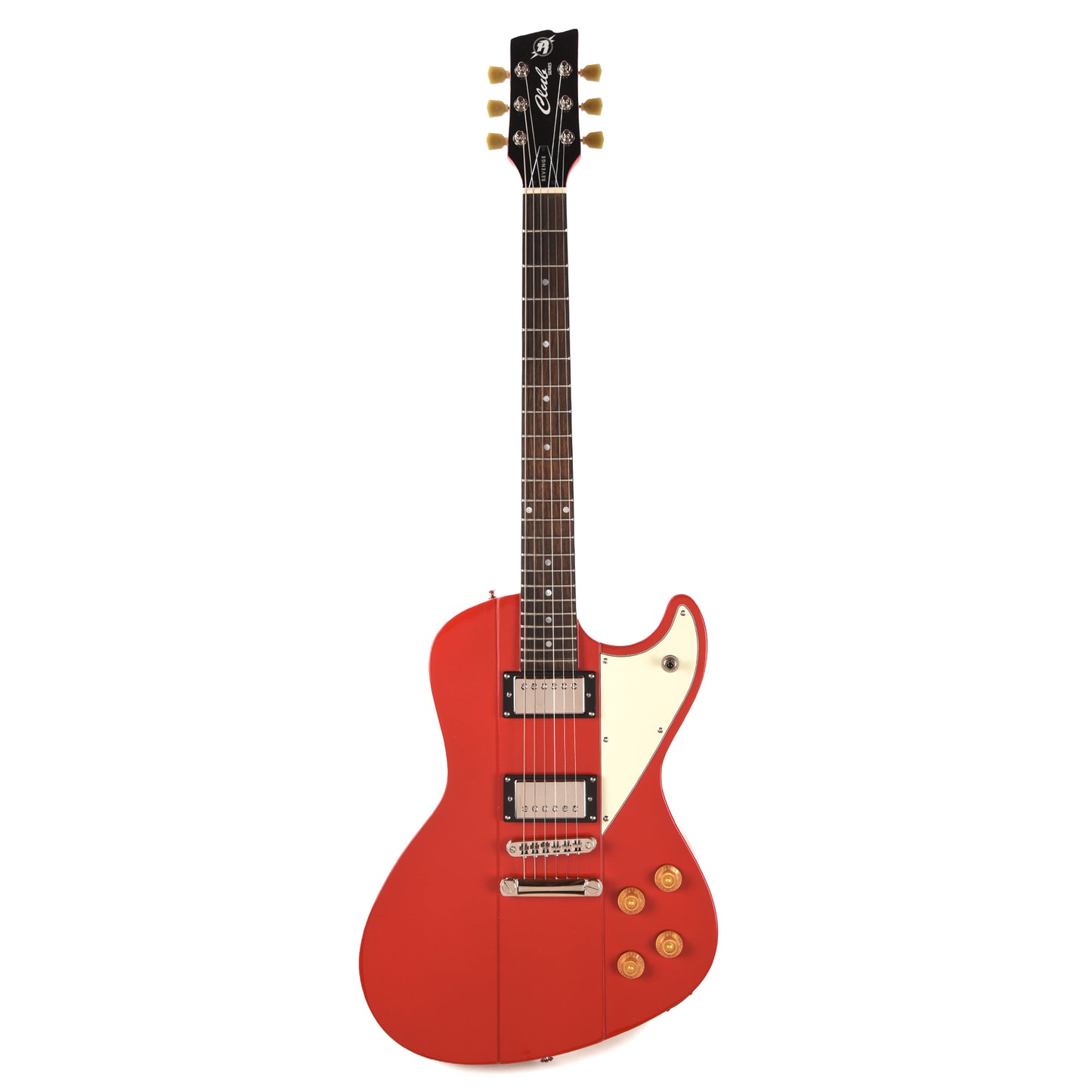 Rock N Roll Relics Club Series Revenge Fire Red Metallic Electric Guitars