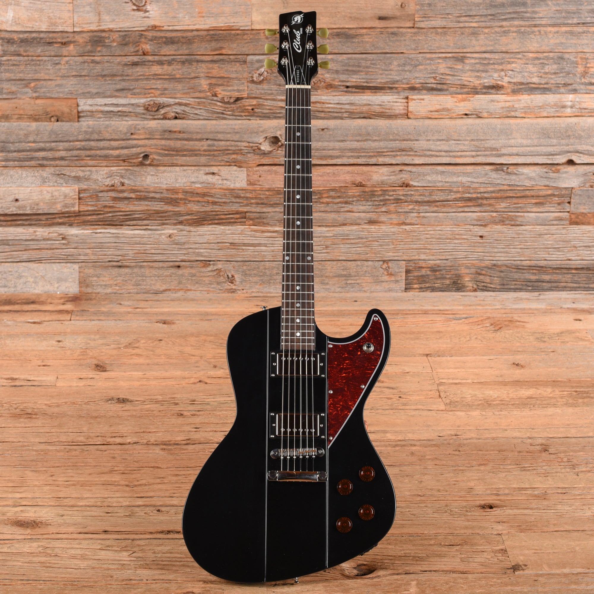 Rock N Roll Relics Club Series Revenge Jett Black Electric Guitars