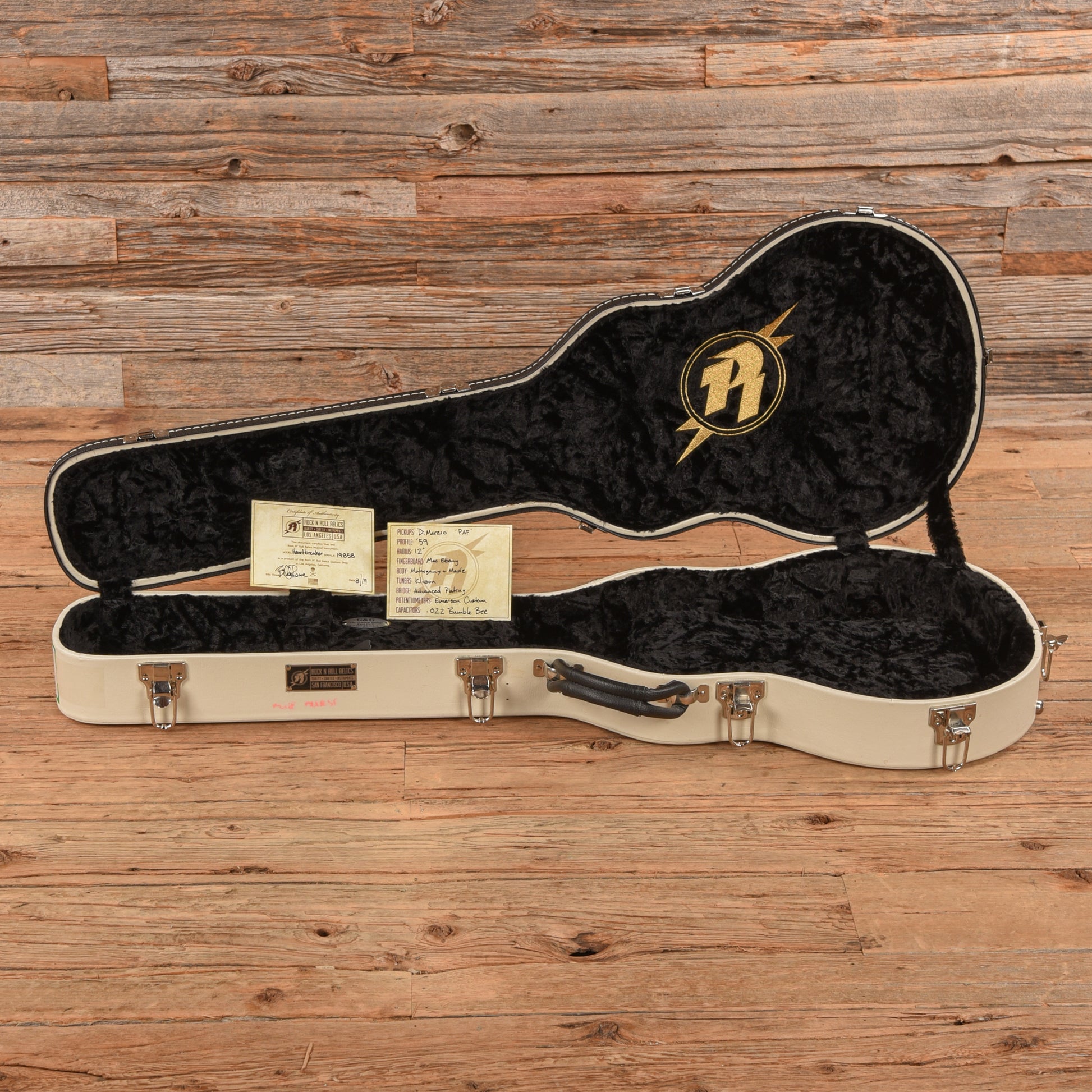 Rock N Roll Relics '52 Heartbreaker Aged Pelham Blue 2019 Electric Guitars / Solid Body