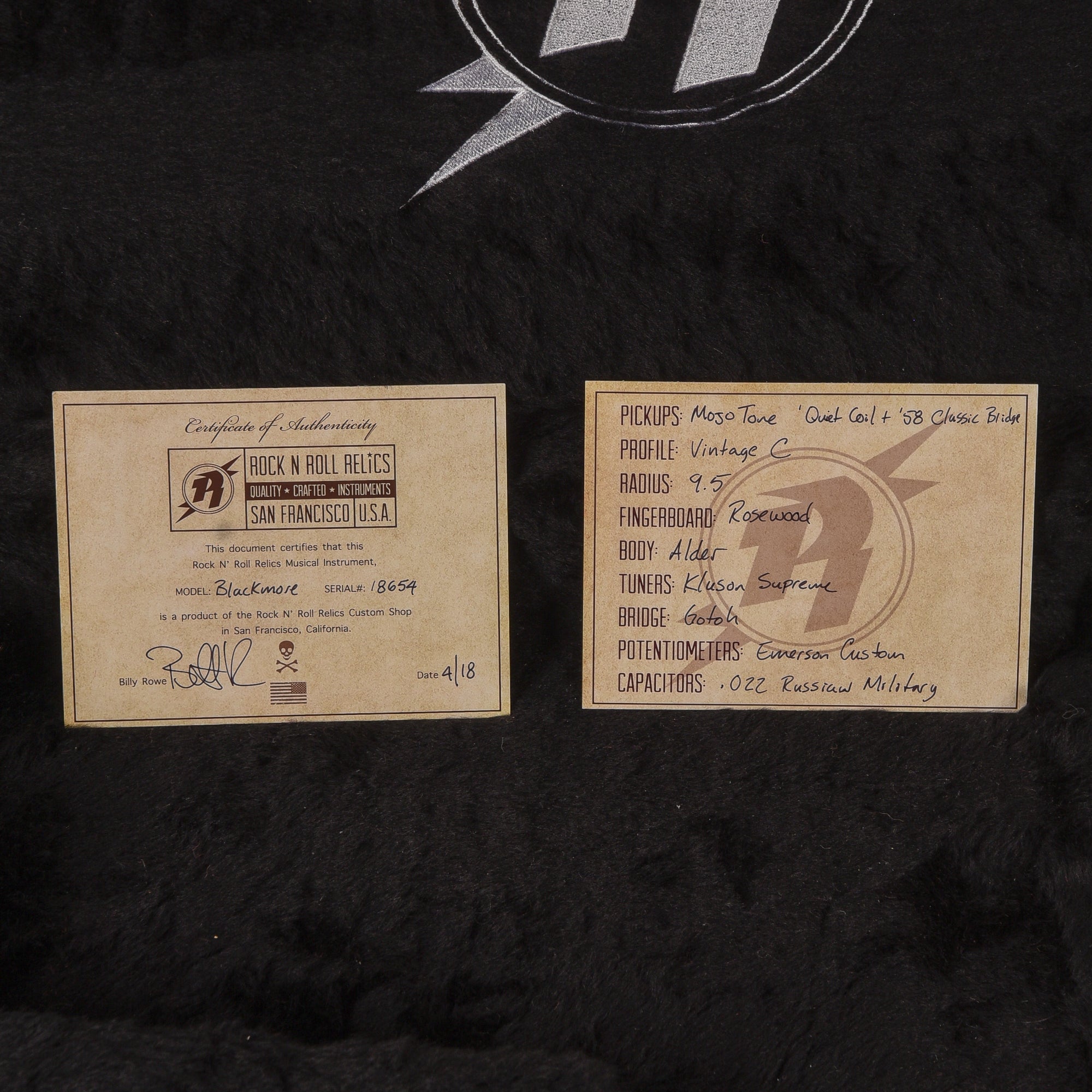 Rock N Roll Relics Blackmore Relic Sunburst 2018 Electric Guitars / Solid Body