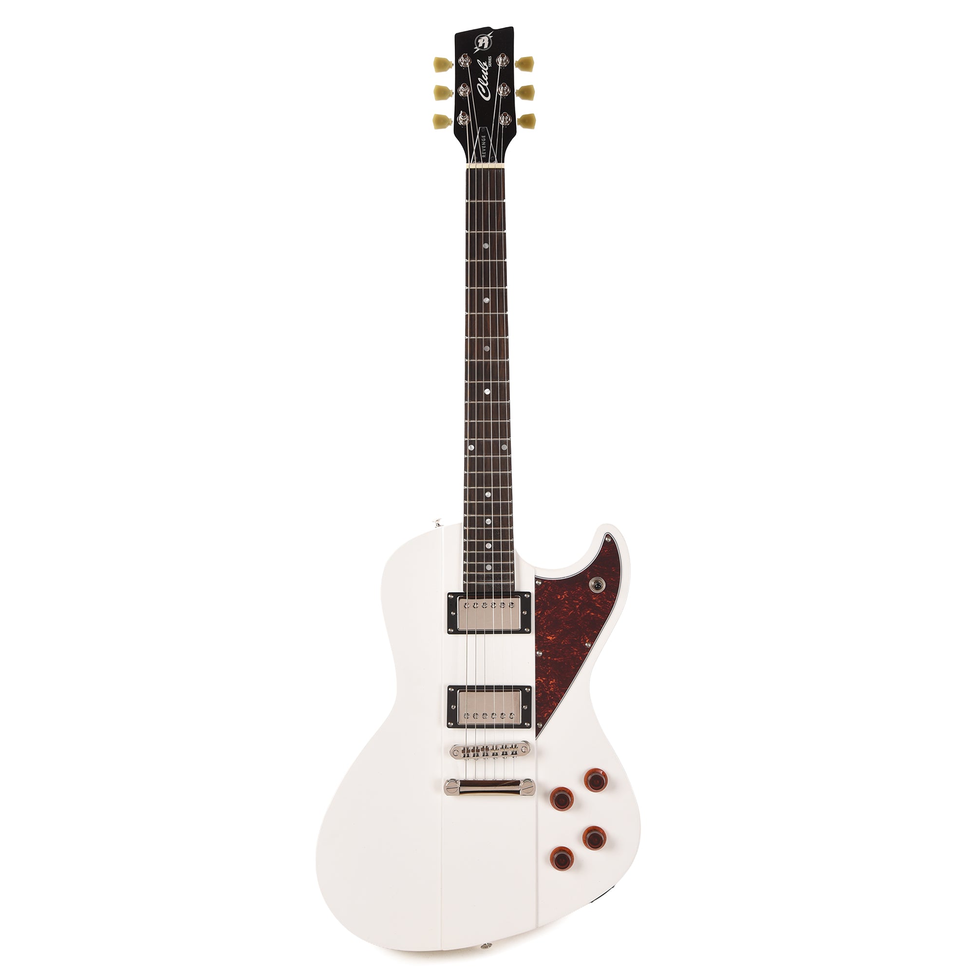 Rock N Roll Relics Club Series Revenge White Hot White Electric Guitars / Solid Body