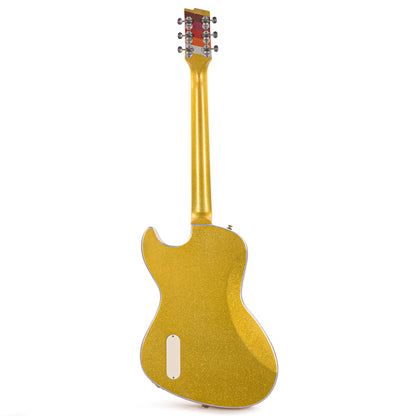 Rock n Roll Relics Revenge Jr Van Series "Fall" Yellow/Gold Sparkle w/Humbucker Electric Guitars / Solid Body