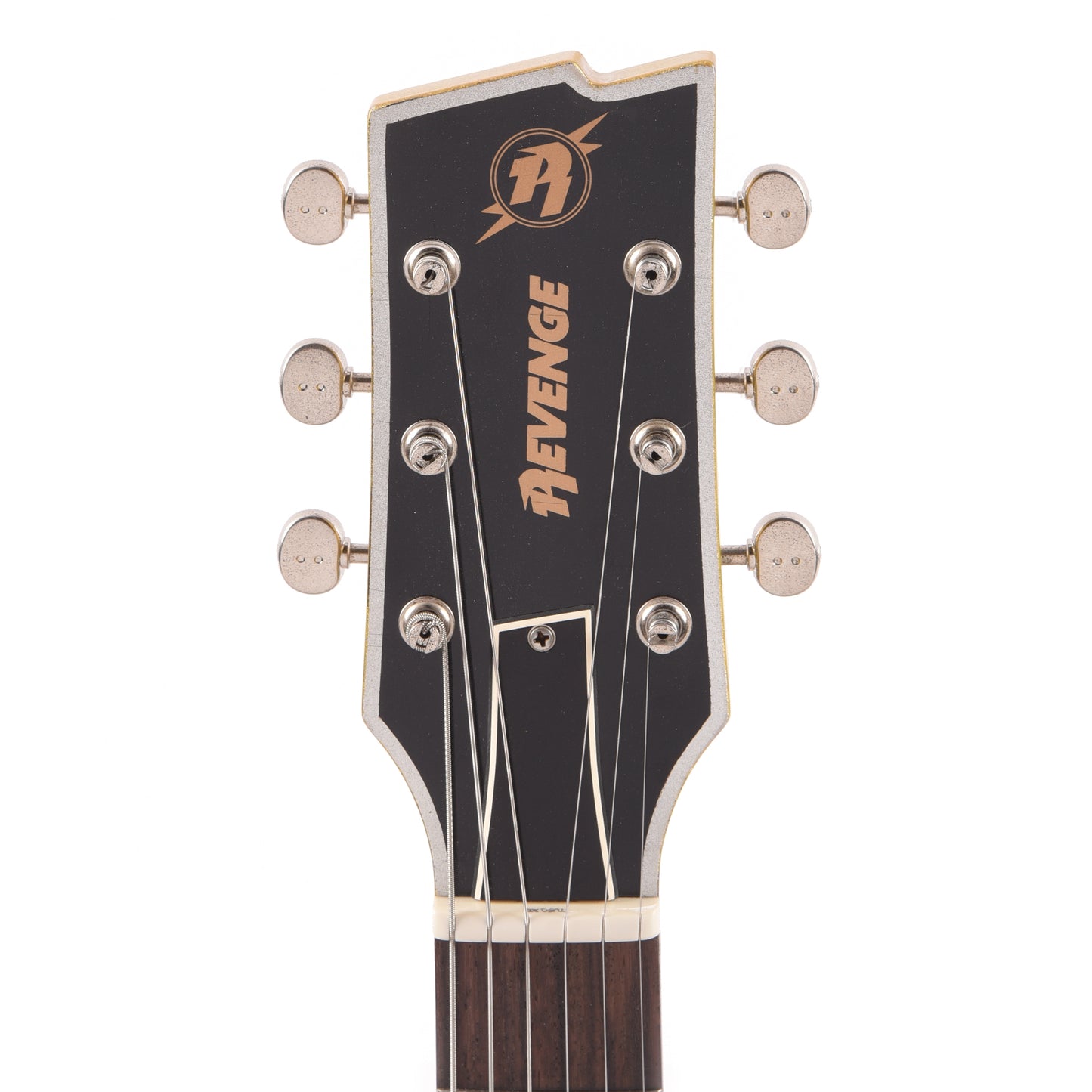 Rock n Roll Relics Revenge Jr Van Series "Fall" Yellow/Gold Sparkle w/Humbucker Electric Guitars / Solid Body