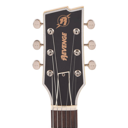 Rock n Roll Relics Revenge Jr Van Series "Fall" Yellow/Gold Sparkle w/Humbucker Electric Guitars / Solid Body