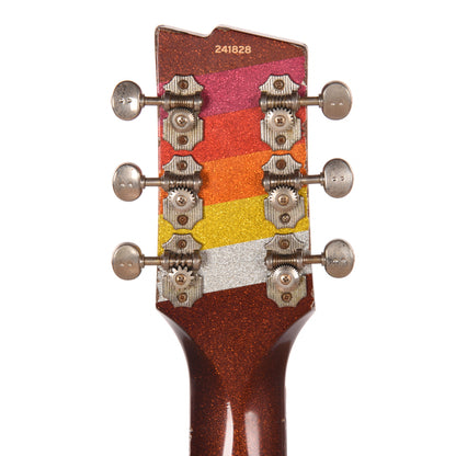Rock n Roll Relics Revenge Jr Van Series Root Beer Van Sparkle w/Humbucker Electric Guitars / Solid Body