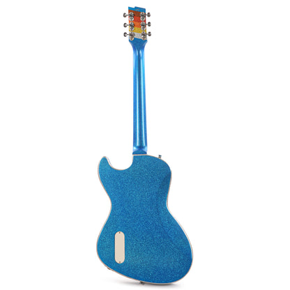 Rock n Roll Relics Revenge Jr Van Series "Winter" Blue Sparkle w/Humbucker Electric Guitars / Solid Body