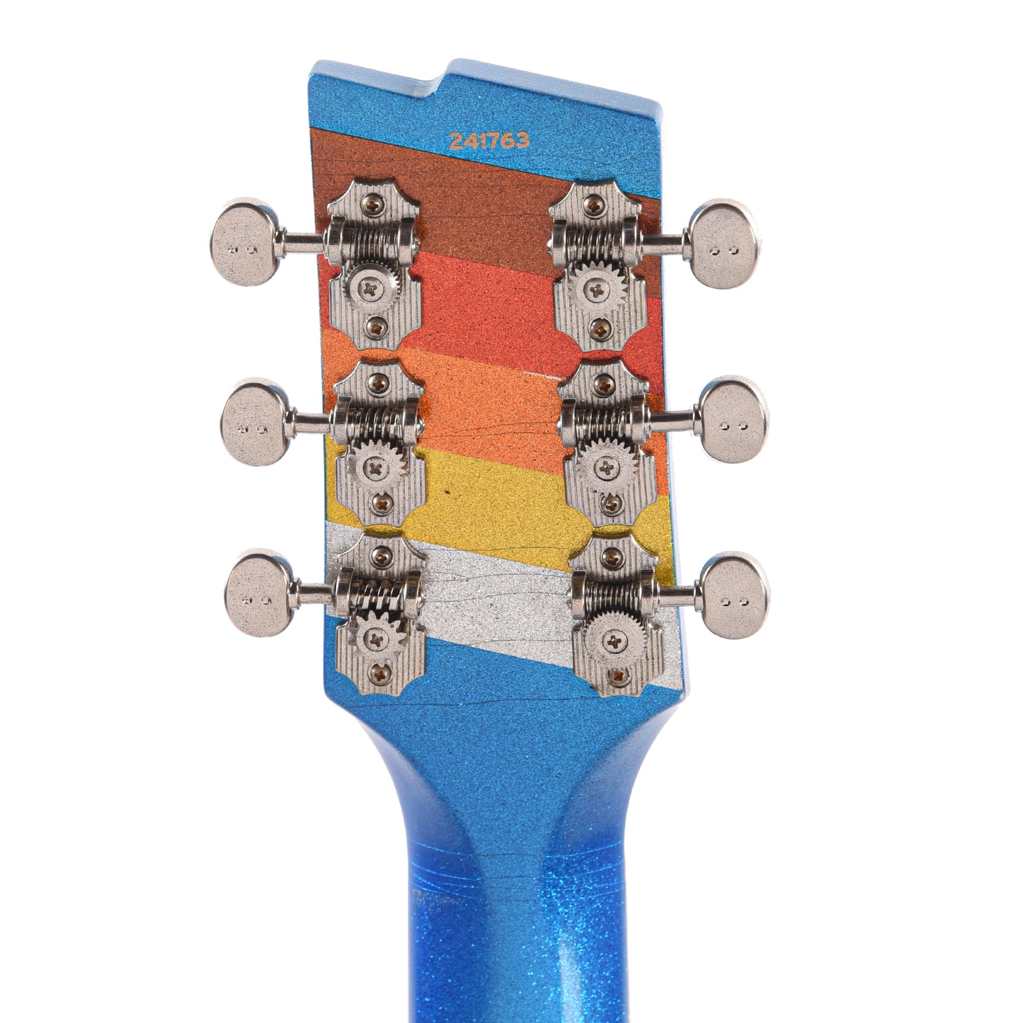 Rock n Roll Relics Revenge Jr Van Series "Winter" Blue Sparkle w/Humbucker Electric Guitars / Solid Body