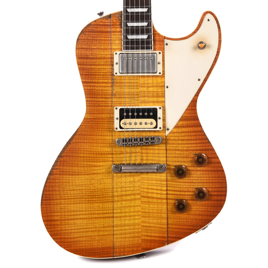 Rock n Roll Relics Revenge Old Growth Flame Maple Top Dirty Lemon w/Old Growth Brazilian Rosewood Fingerboard Electric Guitars / Solid Body