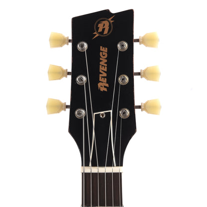 Rock n Roll Relics Revenge Old Growth Flame Maple Top Dirty Lemon w/Old Growth Brazilian Rosewood Fingerboard Electric Guitars / Solid Body