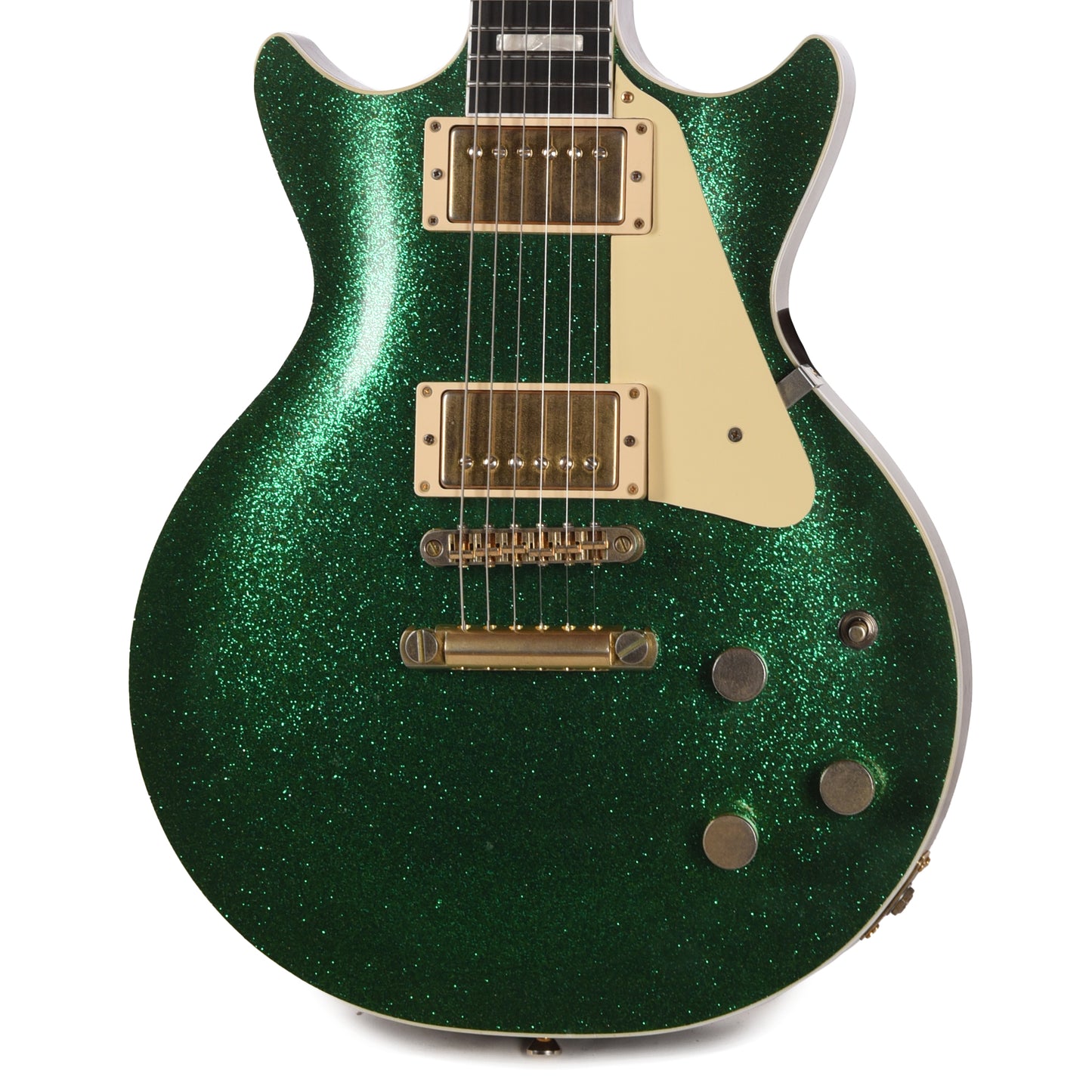 Rock n Roll Relics Starfighter Green Machine Sparkle Flake w/Humbuckers Electric Guitars / Solid Body