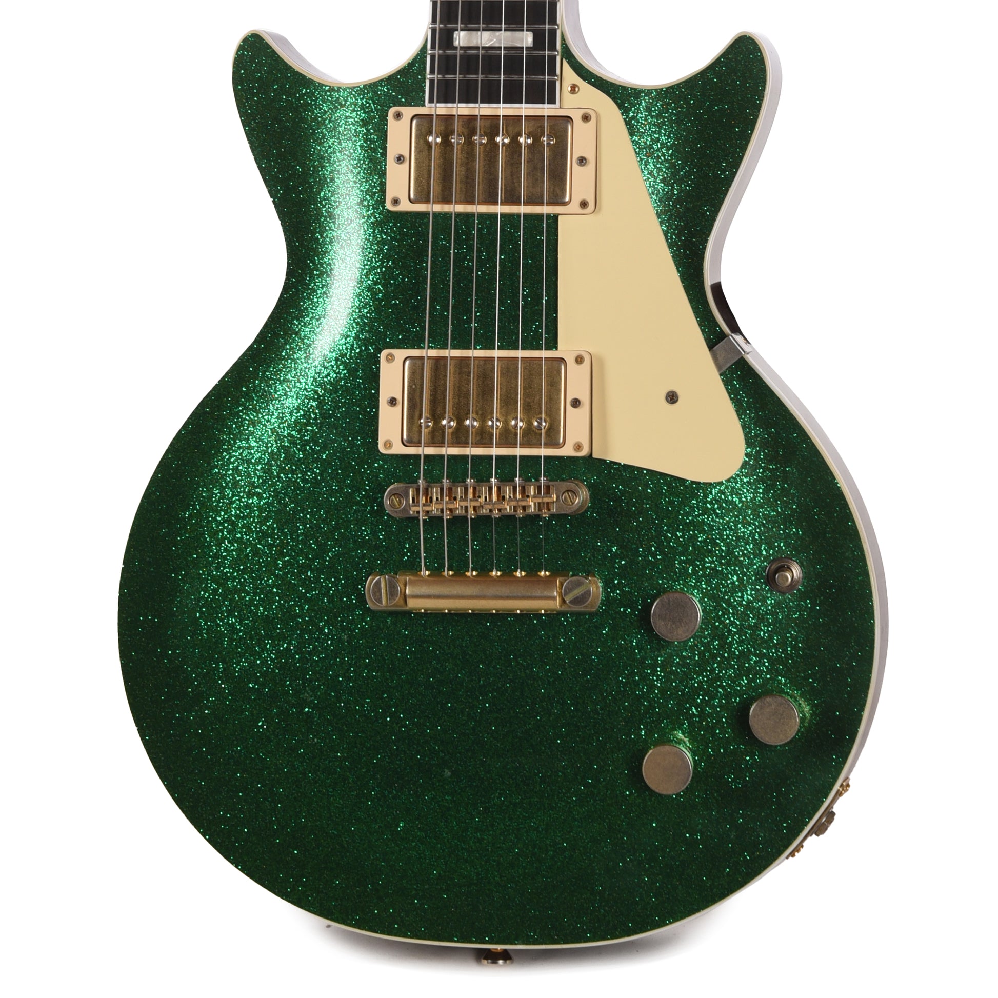 Rock n Roll Relics Starfighter Green Machine Sparkle Flake w/Humbuckers Electric Guitars / Solid Body