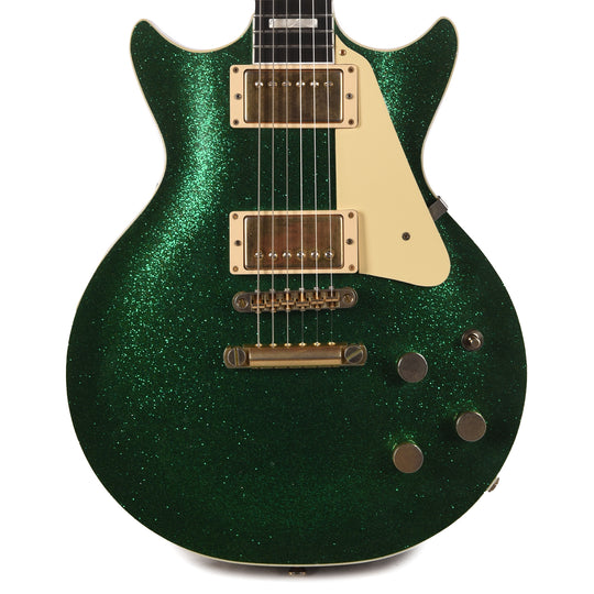 Rock n Roll Relics Starfighter Green Machine Sparkle Flake w/Humbuckers Electric Guitars / Solid Body