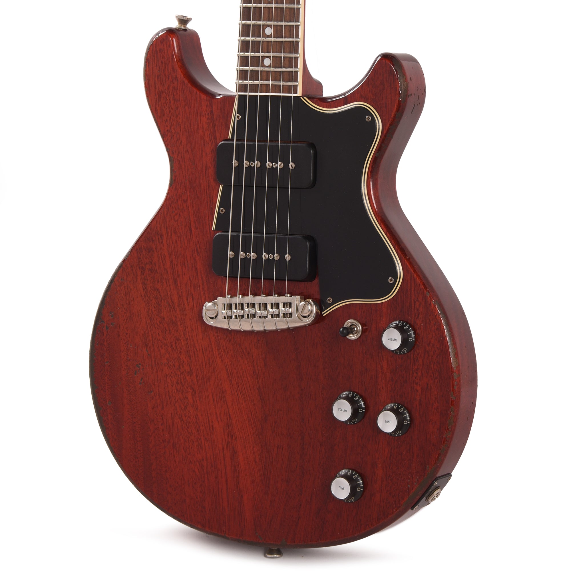 Rock n Roll Relics Thunders 2 Cherry w/P90s Electric Guitars / Solid Body