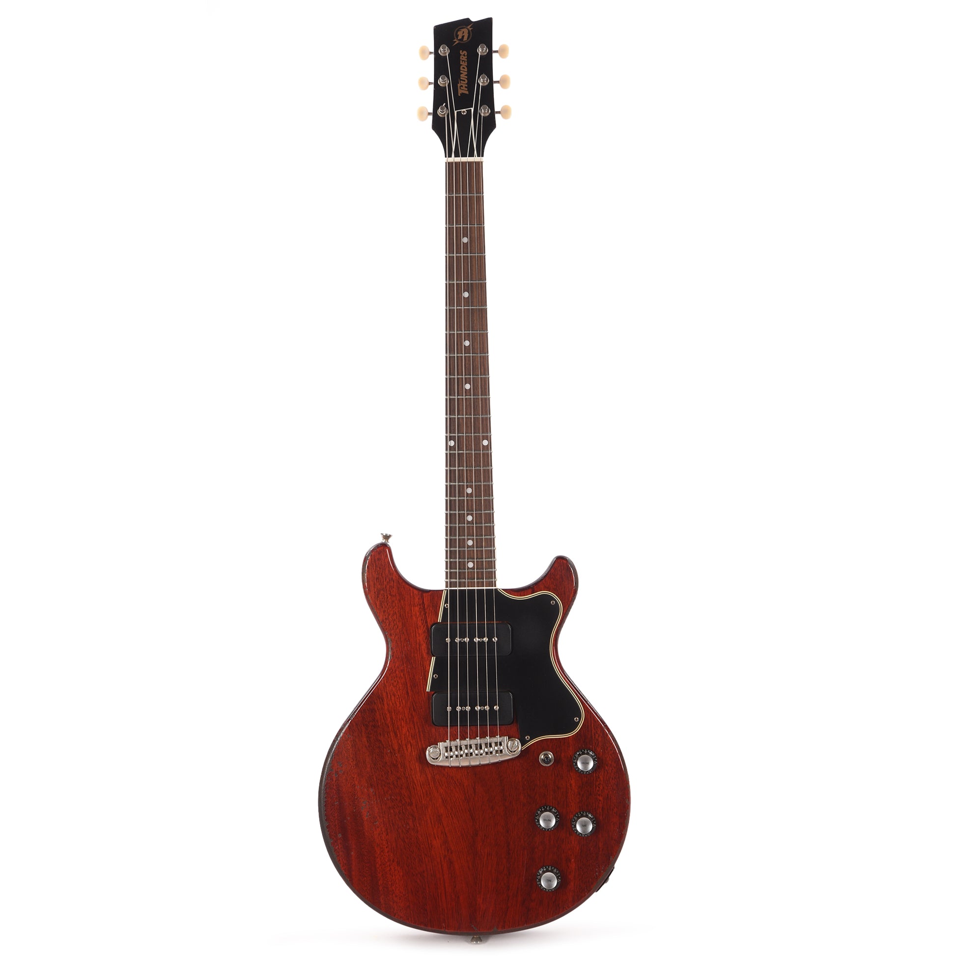 Rock n Roll Relics Thunders 2 Cherry w/P90s Electric Guitars / Solid Body