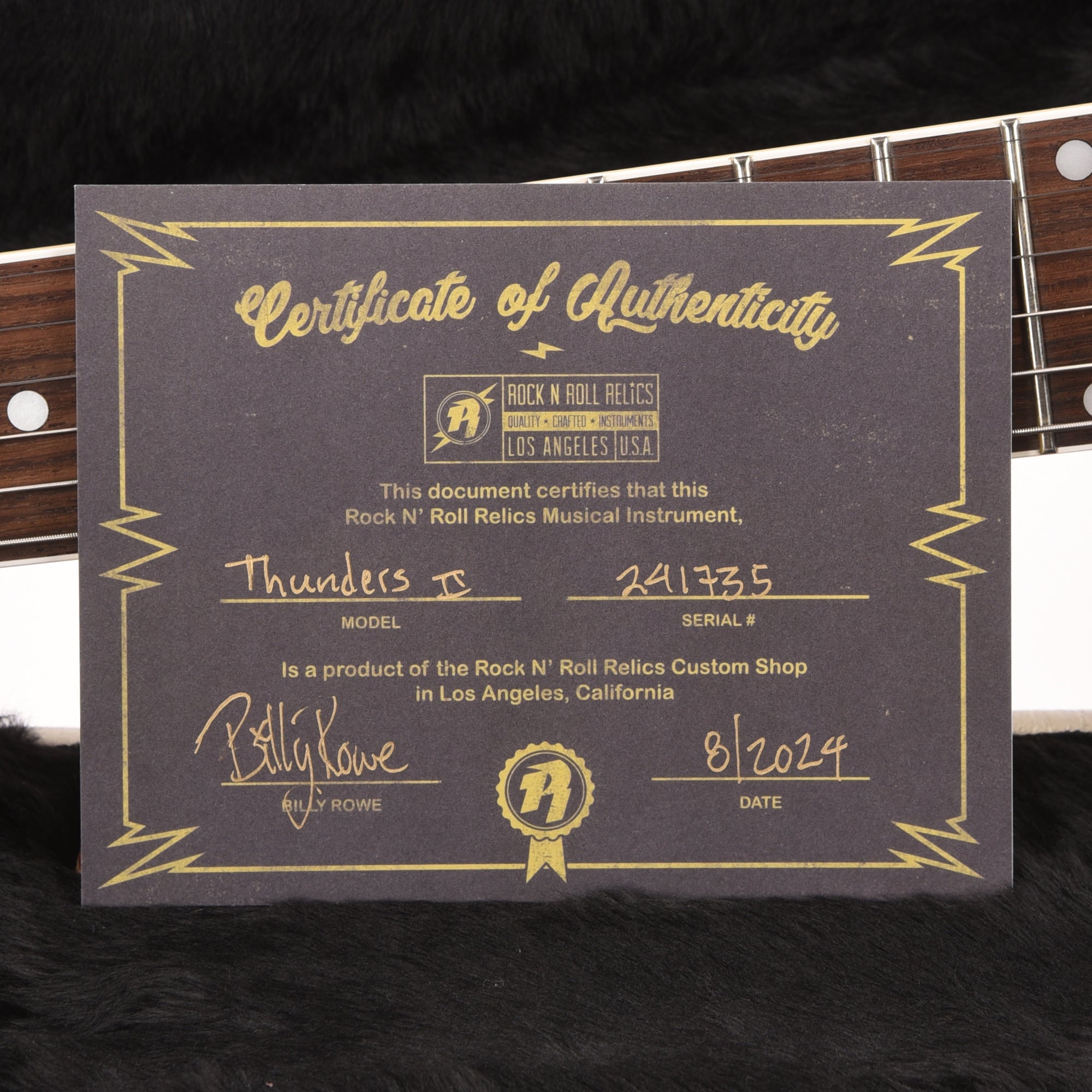 Rock n Roll Relics Thunders 2 Cherry w/P90s Electric Guitars / Solid Body