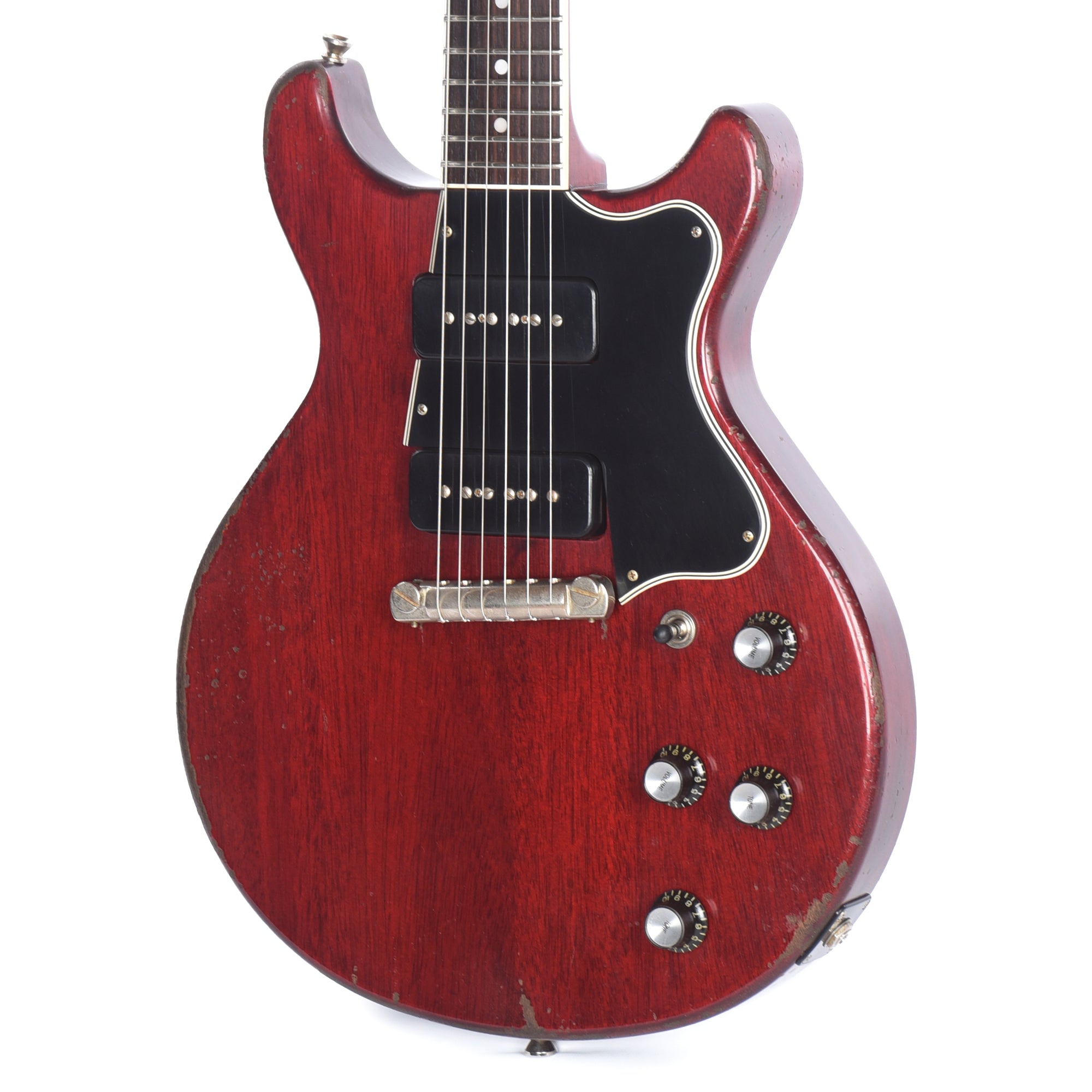 Rock n Roll Relics Thunders 2 Cherry w/P90s Electric Guitars / Solid Body