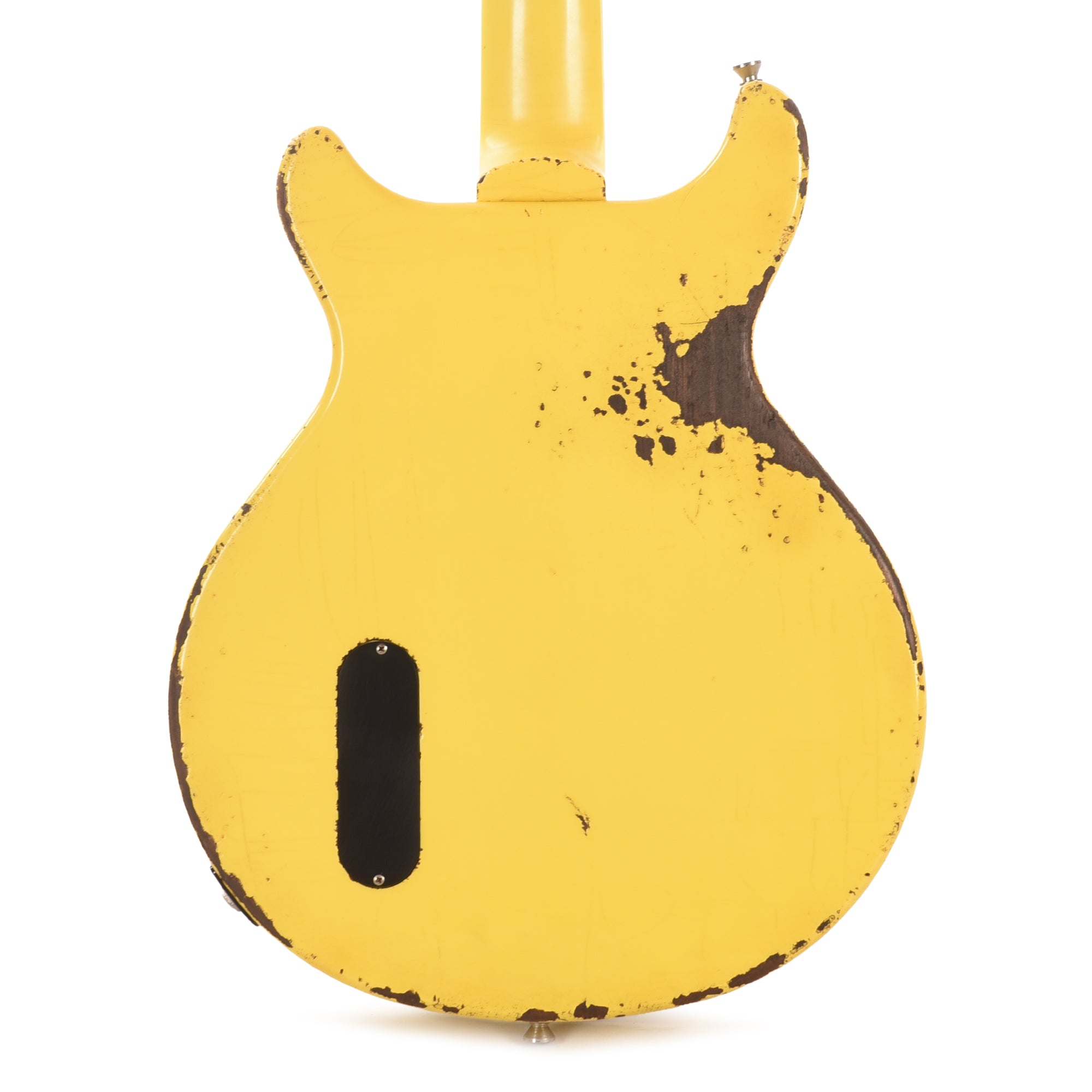 Rock 'N Roll Relics Thunders I Aged Graffiti Yellow w/Dogear Black P90 Electric Guitars / Solid Body